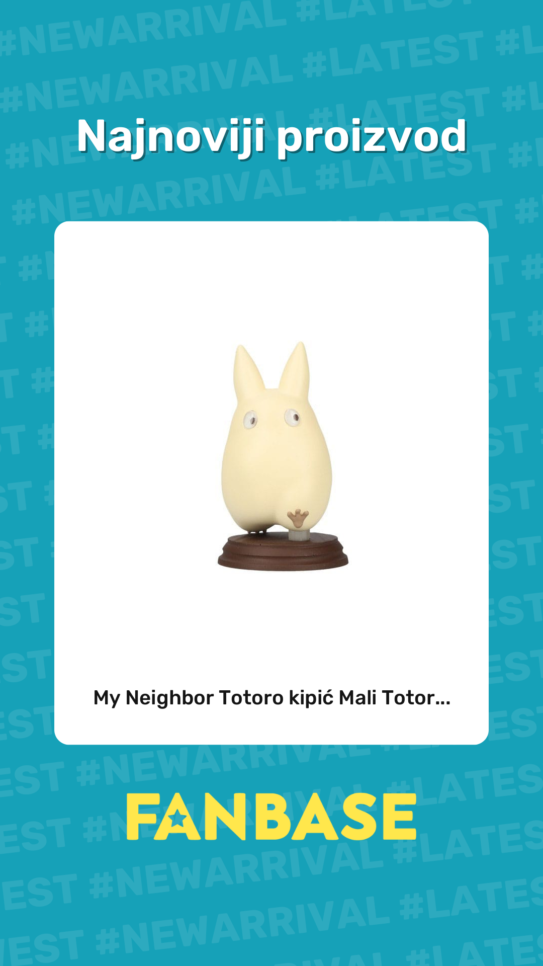 Najnoviji proizvod: My Neighbor Totoro kipić Mali Totor...