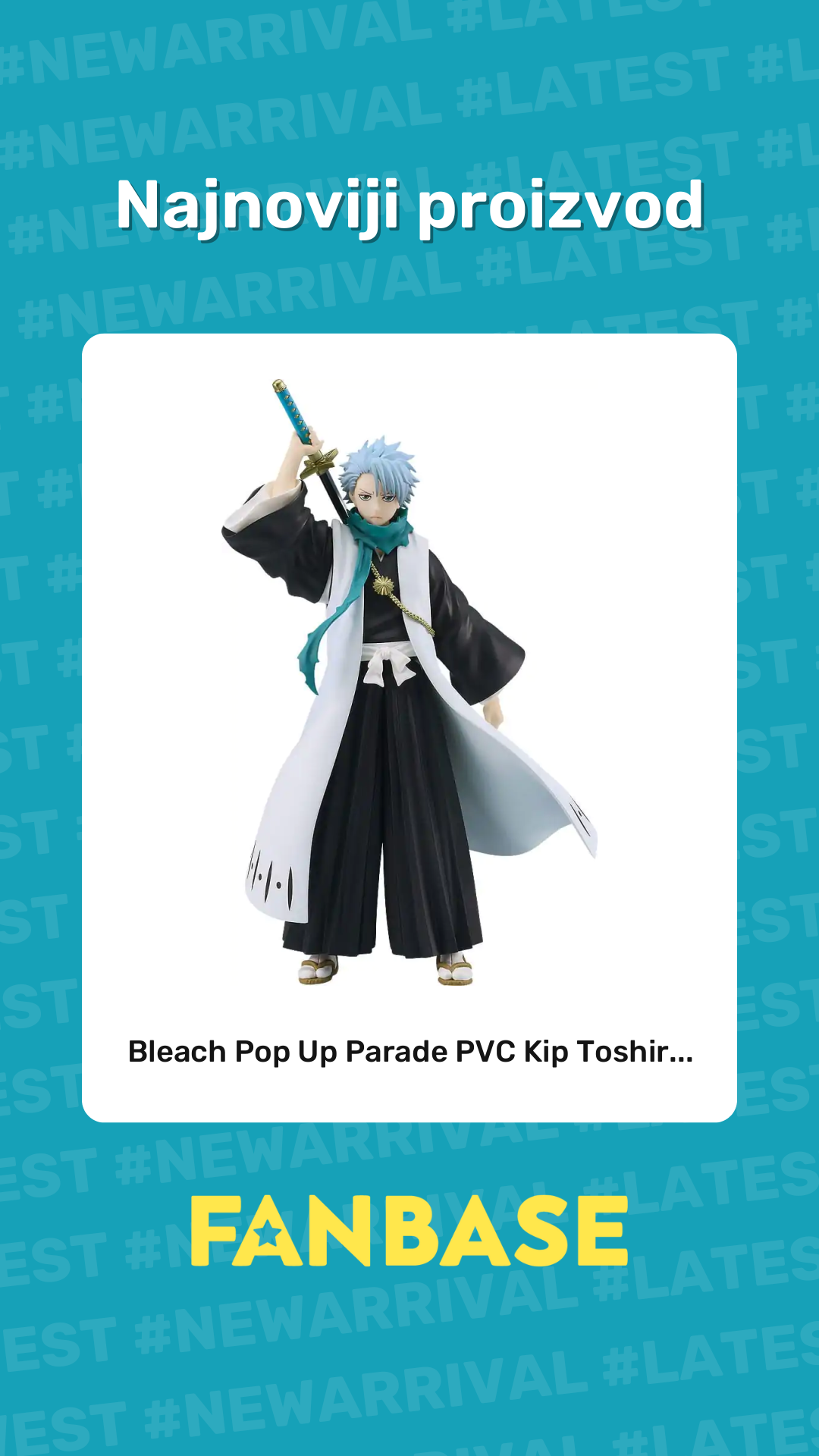 Najnoviji proizvod: Bleach Pop Up Parade PVC Kip Toshir...