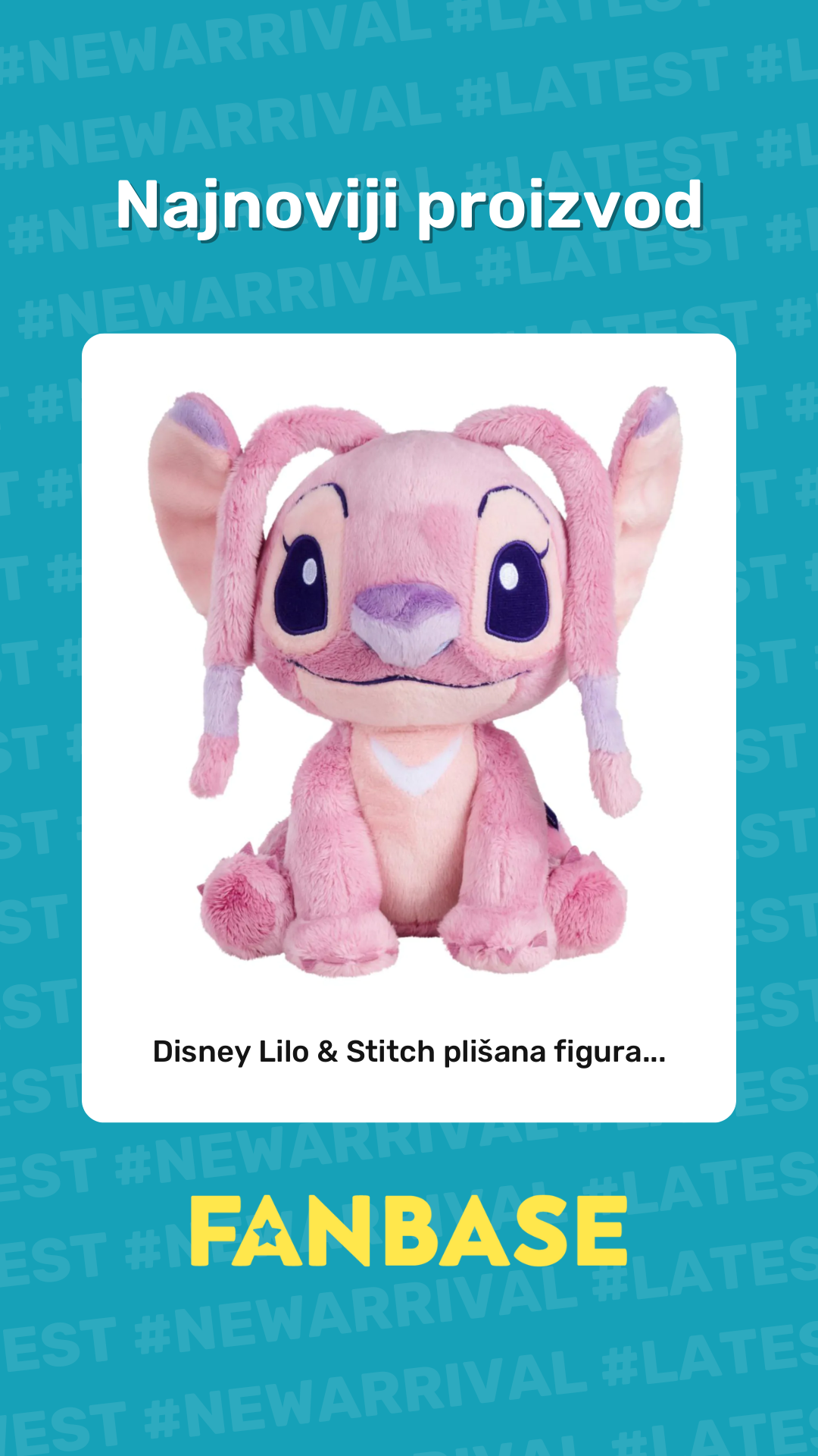 Najnoviji proizvod: Disney Lilo & Stitch plišana figura...
