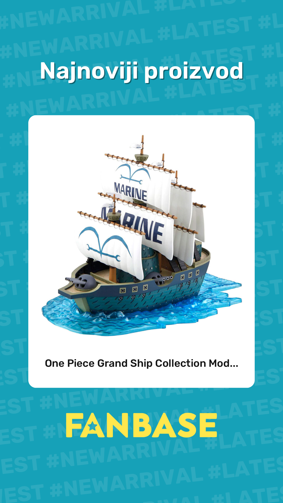Najnoviji proizvod: One Piece Grand Ship Collection Mod...