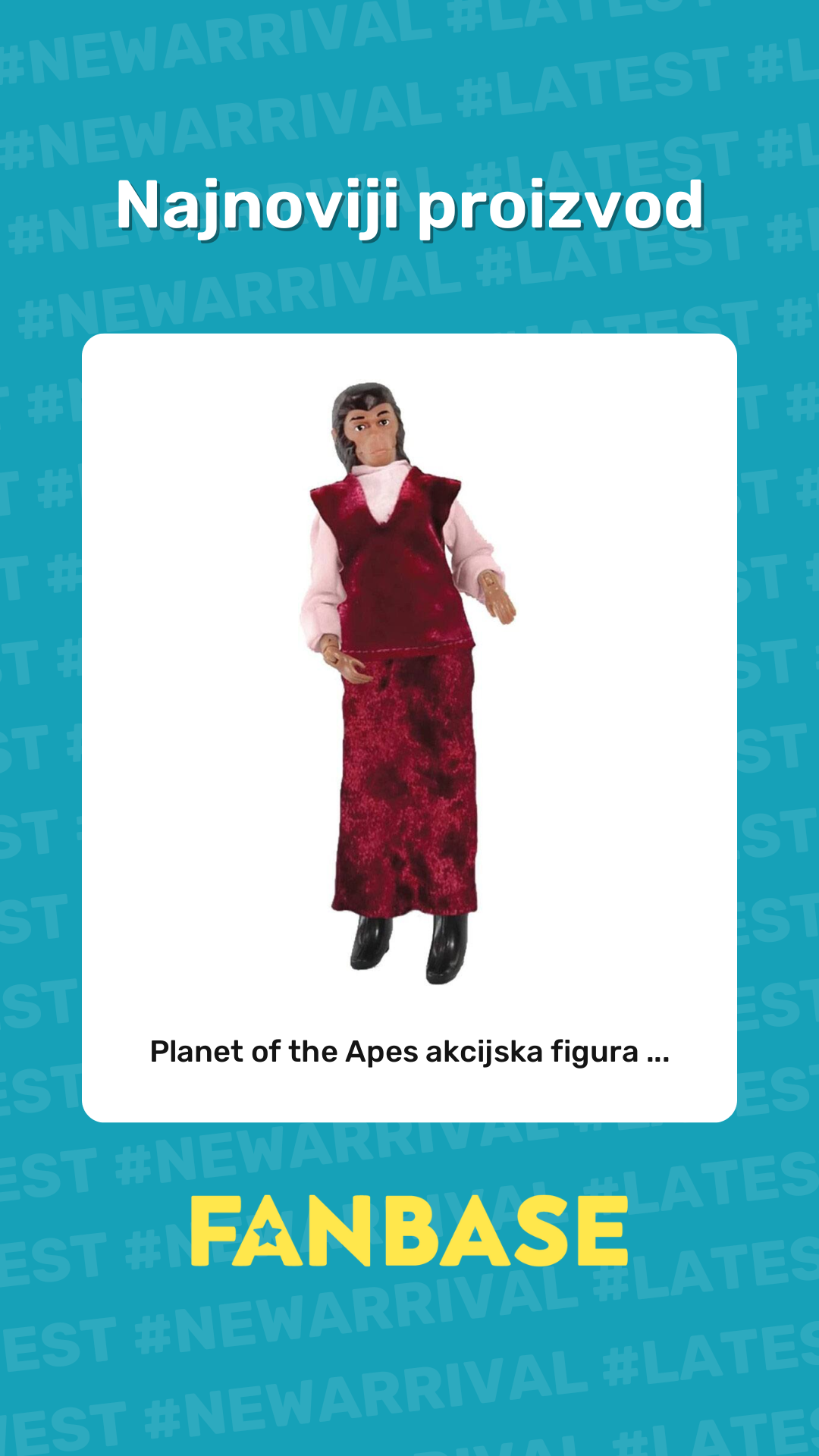 Najnoviji proizvod: Planet of the Apes akcijska figura ...