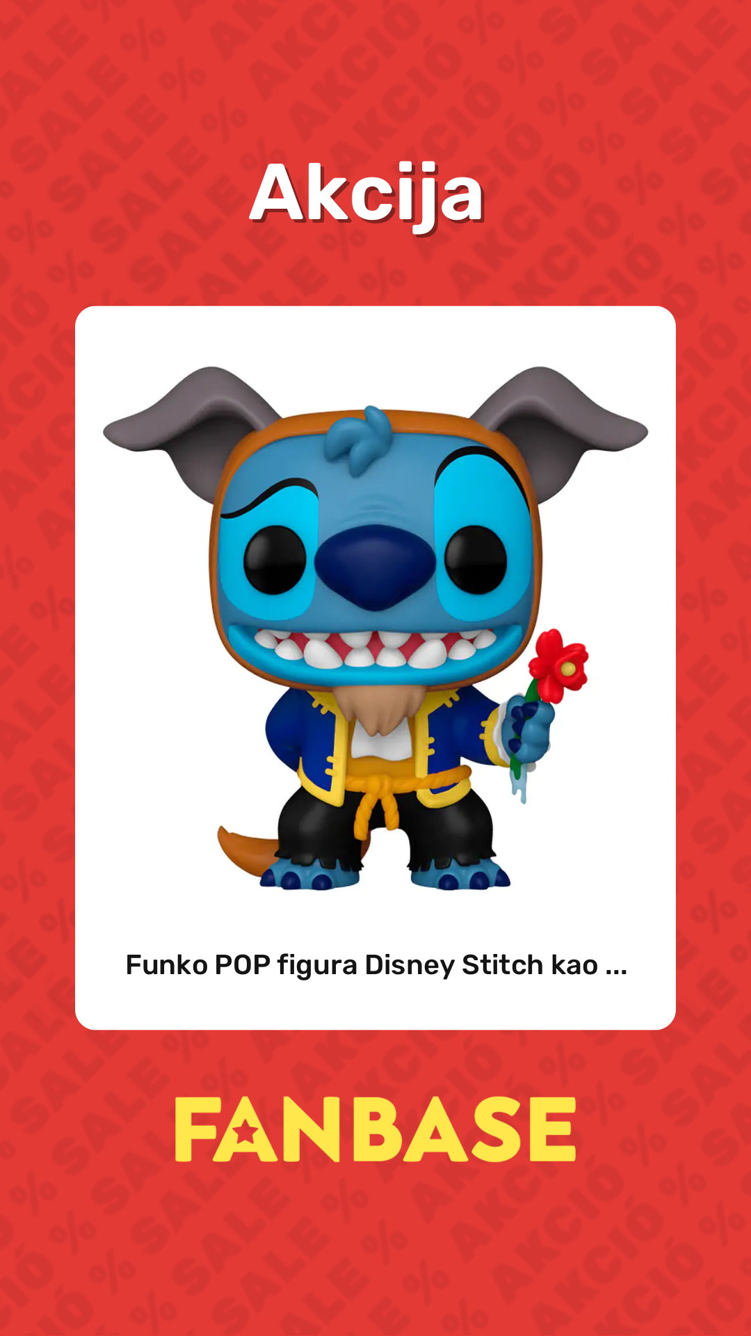 Akcija: Funko POP figura Disney Stitch kao ...