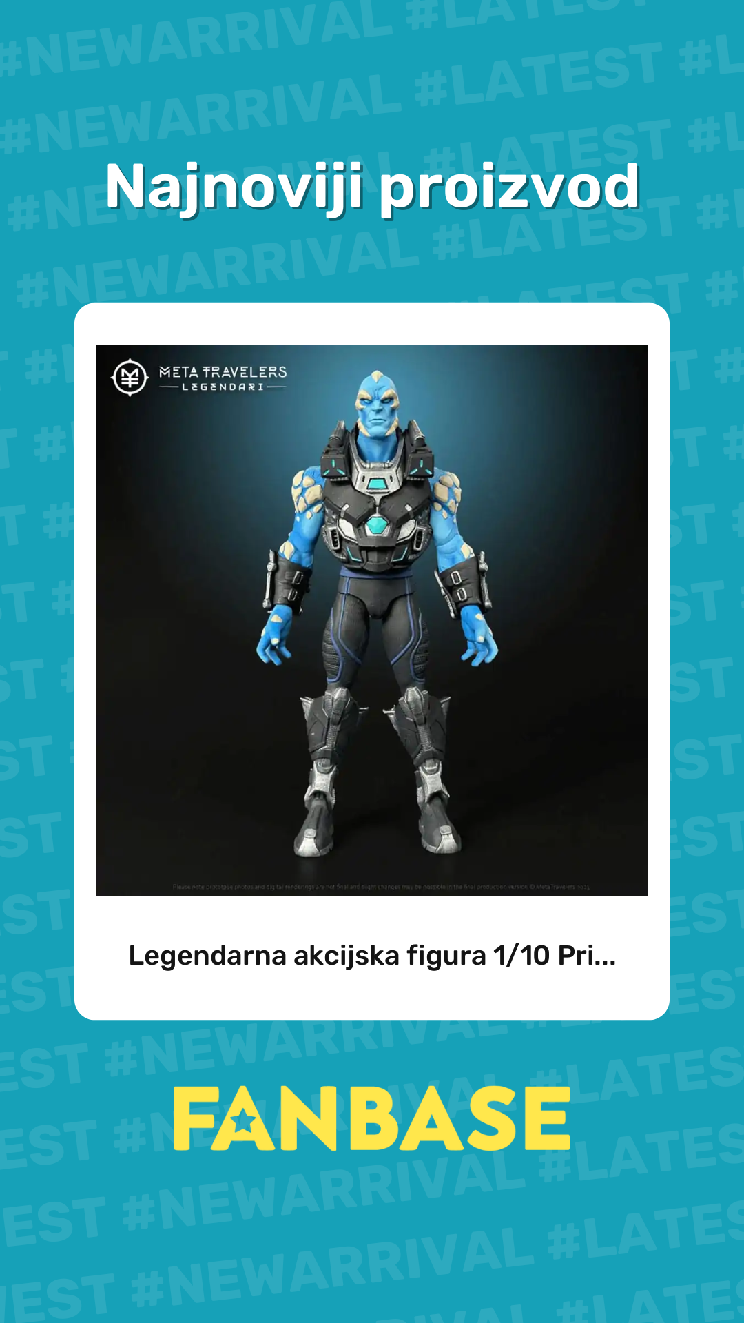 Najnoviji proizvod: Legendarna akcijska figura 1/10 Pri...