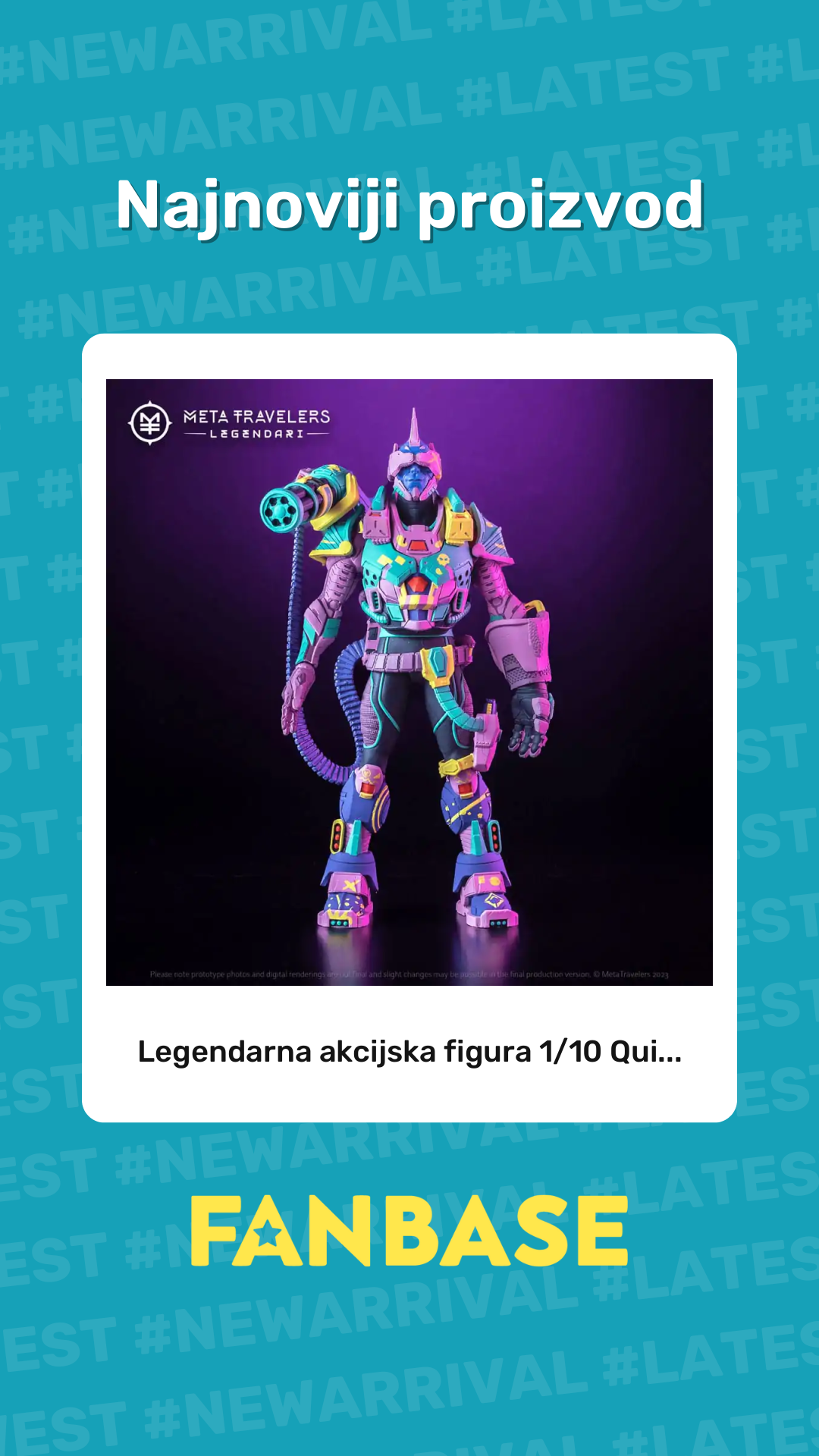 Najnoviji proizvod: Legendarna akcijska figura 1/10 Qui...