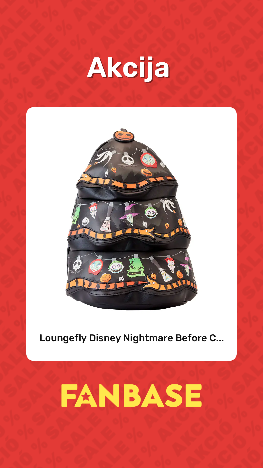 Akcija: Loungefly Disney Nightmare Before C...