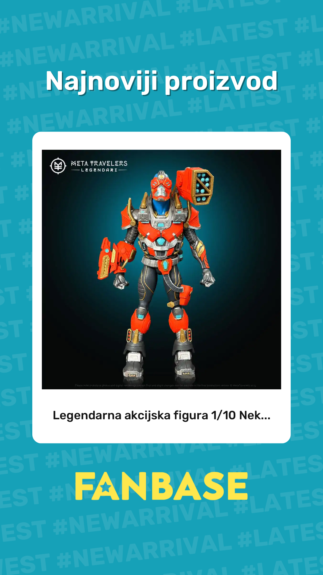 Najnoviji proizvod: Legendarna akcijska figura 1/10 Nek...