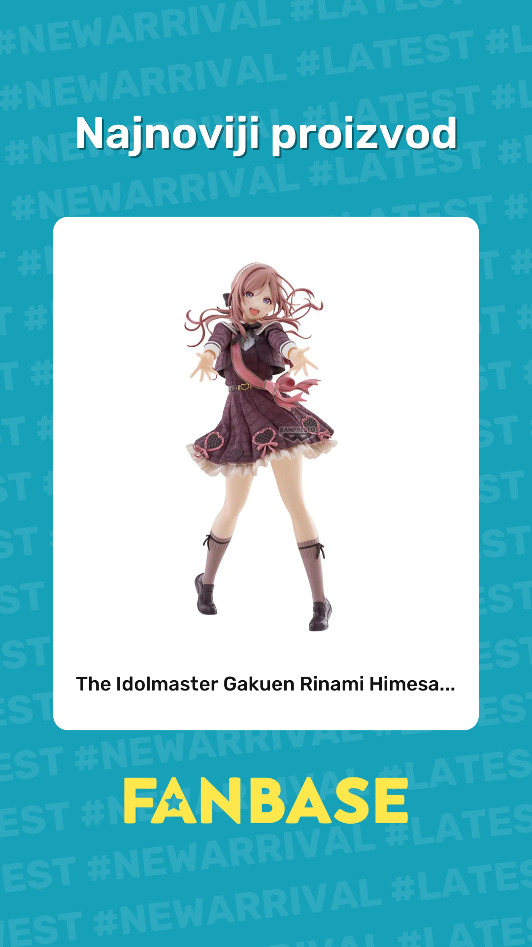 Najnoviji proizvod: The Idolmaster Gakuen Rinami Himesa...