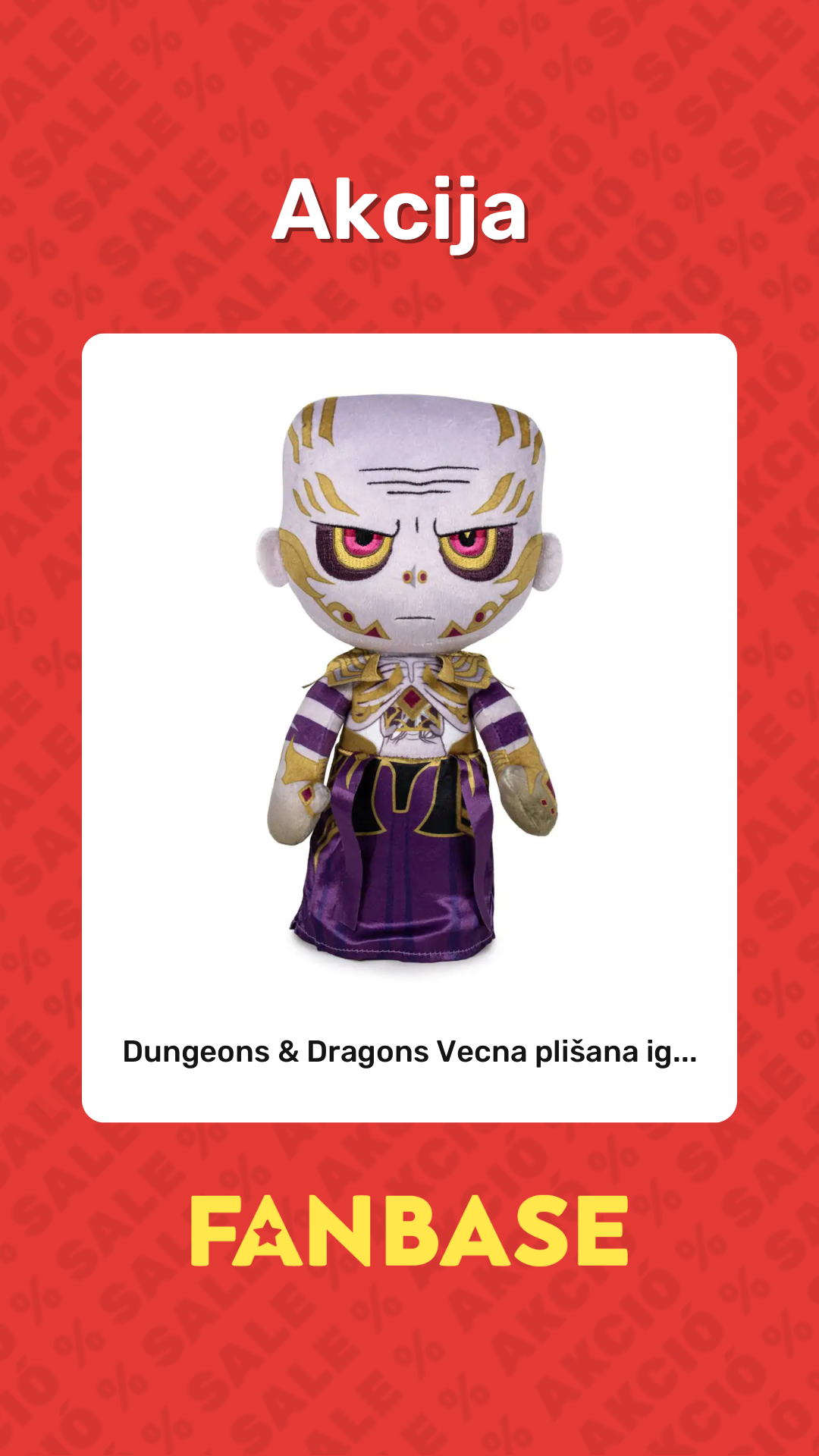 Akcija: Dungeons & Dragons Vecna plišana ig...