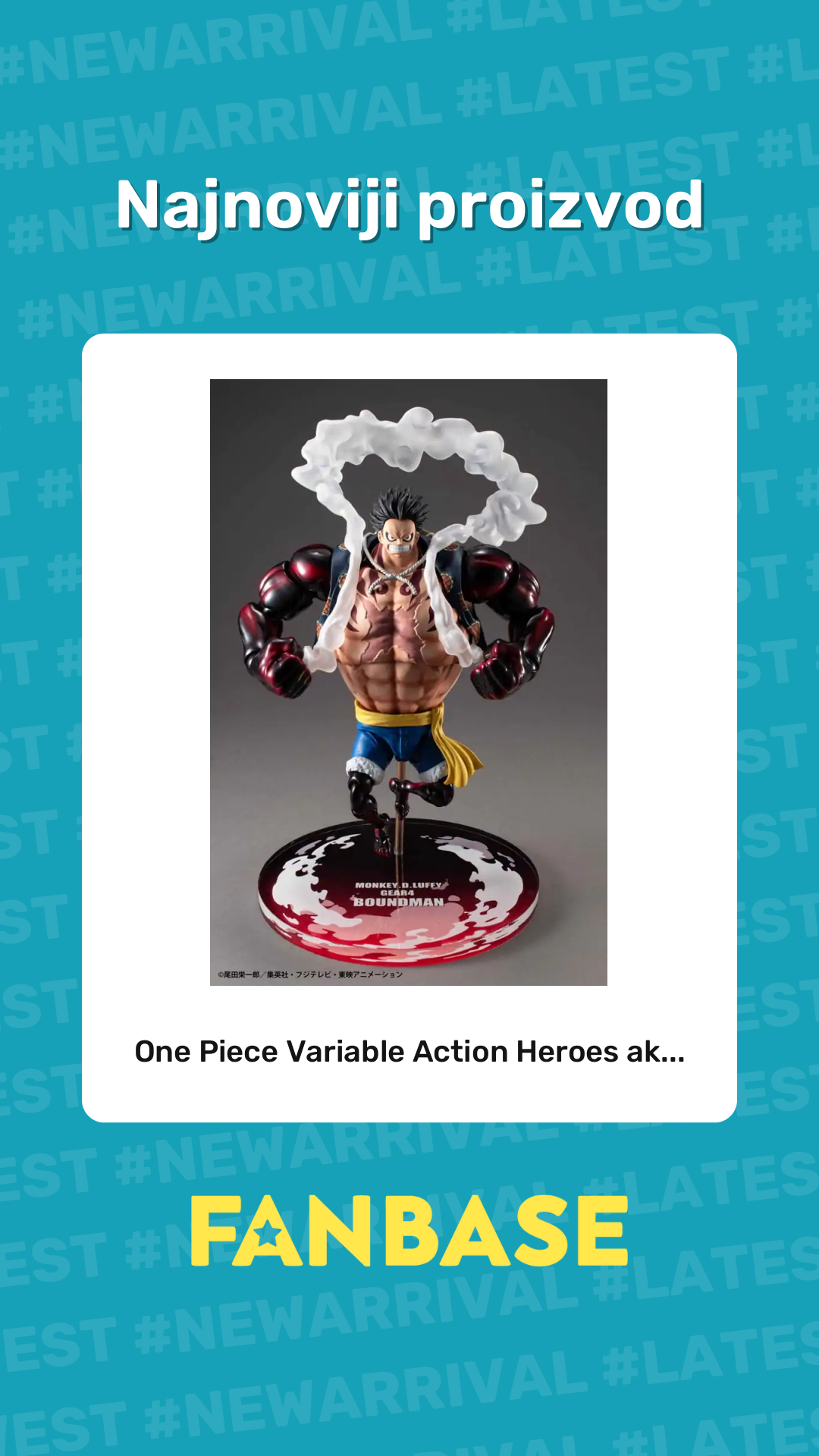 Najnoviji proizvod: One Piece Variable Action Heroes ak...