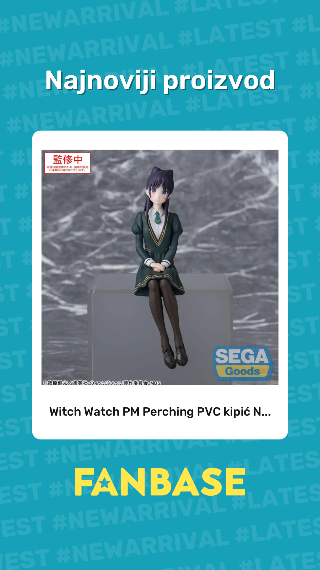 Najnoviji proizvod: Witch Watch PM Perching PVC kipić N...
