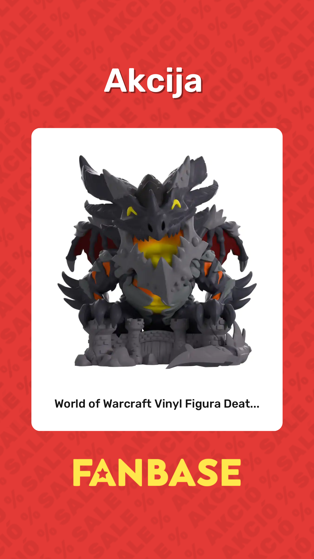 Akcija: World of Warcraft Vinyl Figura Deat...
