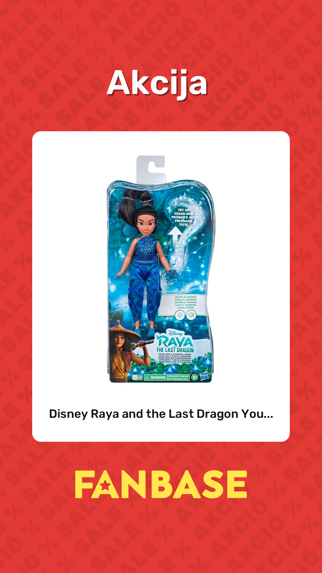 Akcija: Disney Raya and the Last Dragon You...
