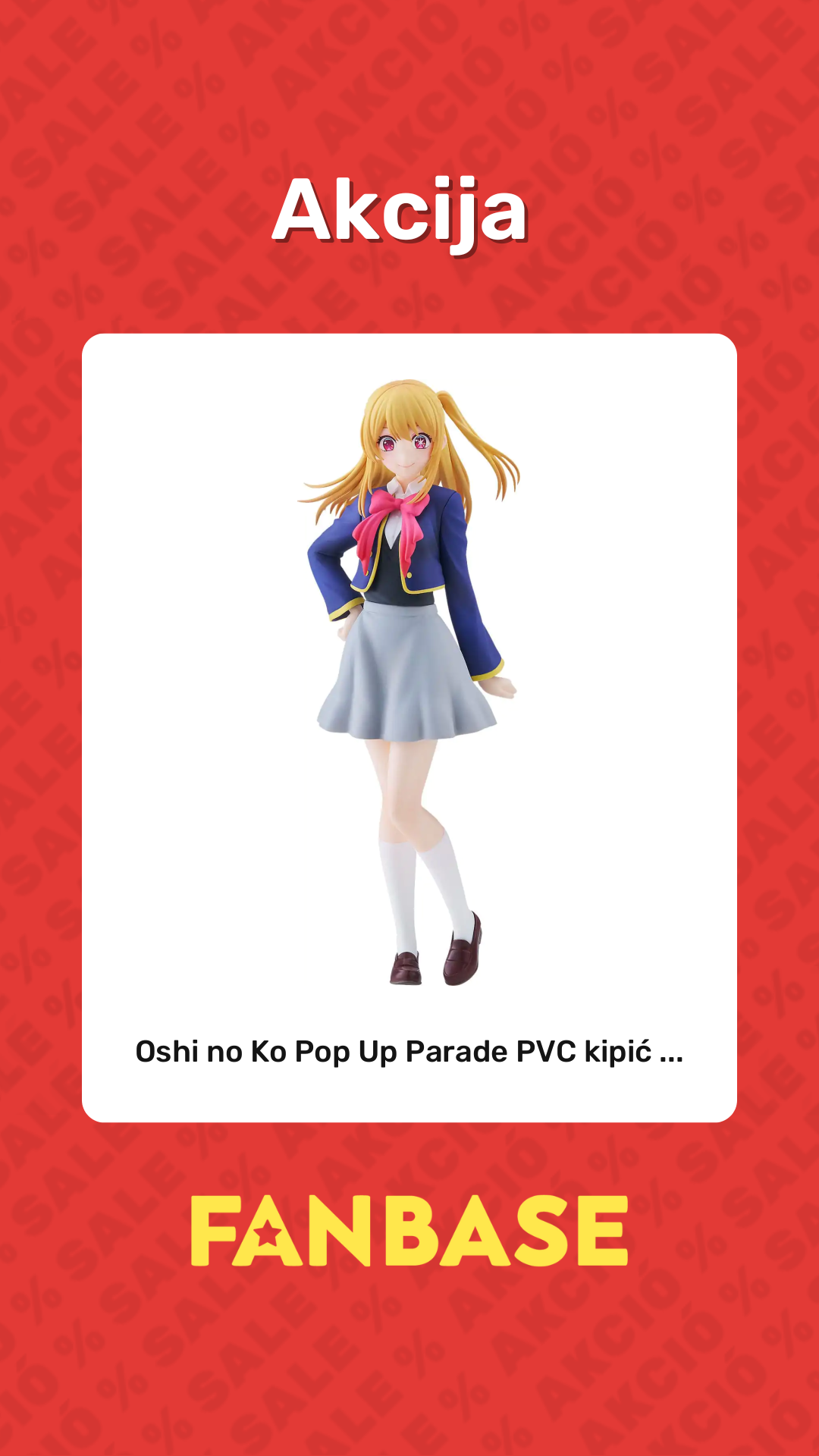 Akcija: Oshi no Ko Pop Up Parade PVC kipić ...