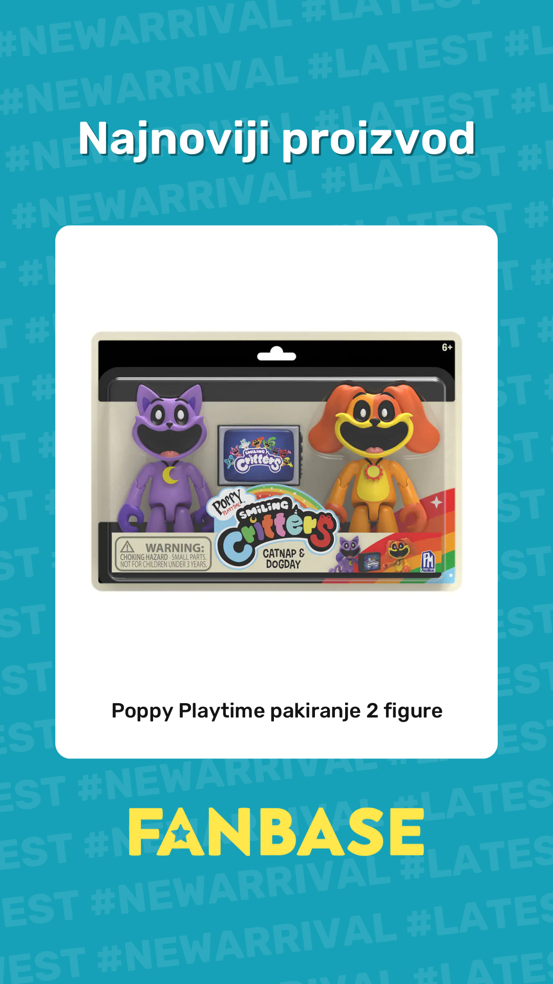 Najnoviji proizvod: Poppy Playtime pakiranje 2 figure