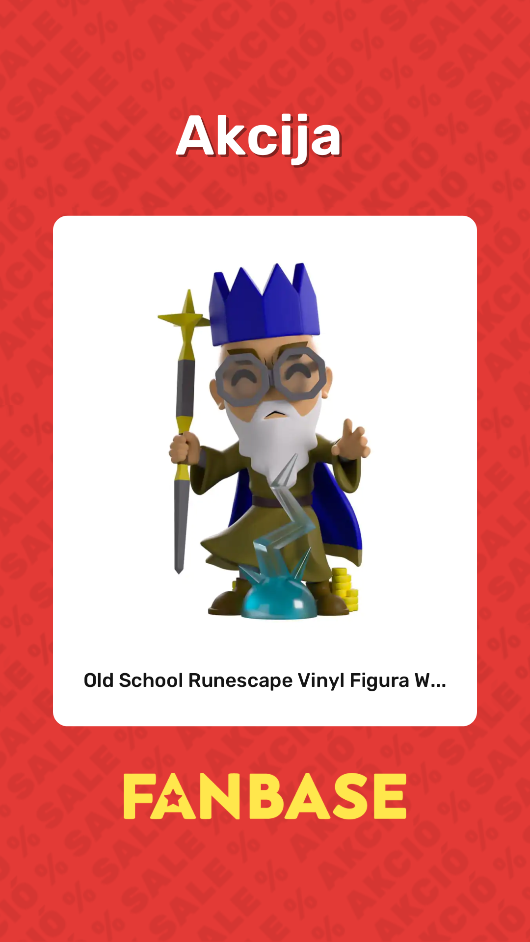 Akcija: Old School Runescape Vinyl Figura W...