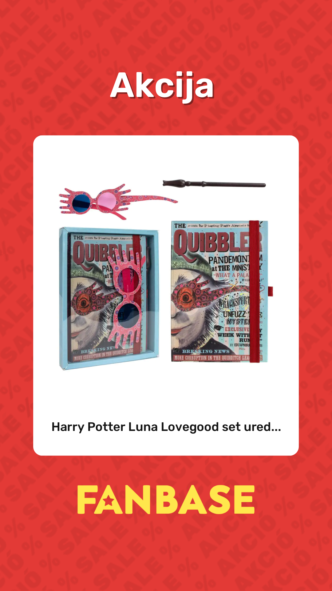 Akcija: Harry Potter Luna Lovegood set ured...