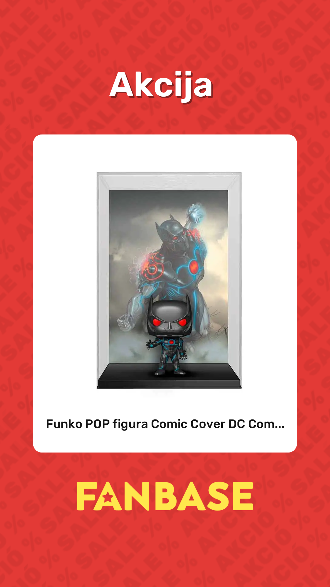 Akcija: Funko POP figura Comic Cover DC Com...