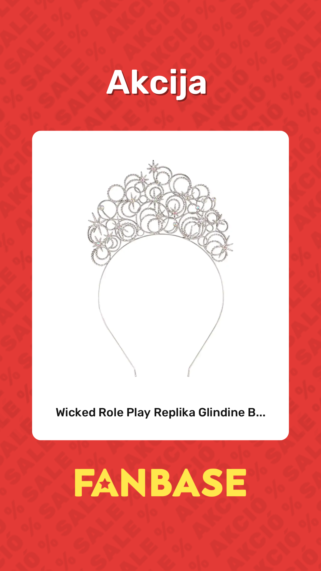 Akcija: Wicked Role Play Replika Glindine B...