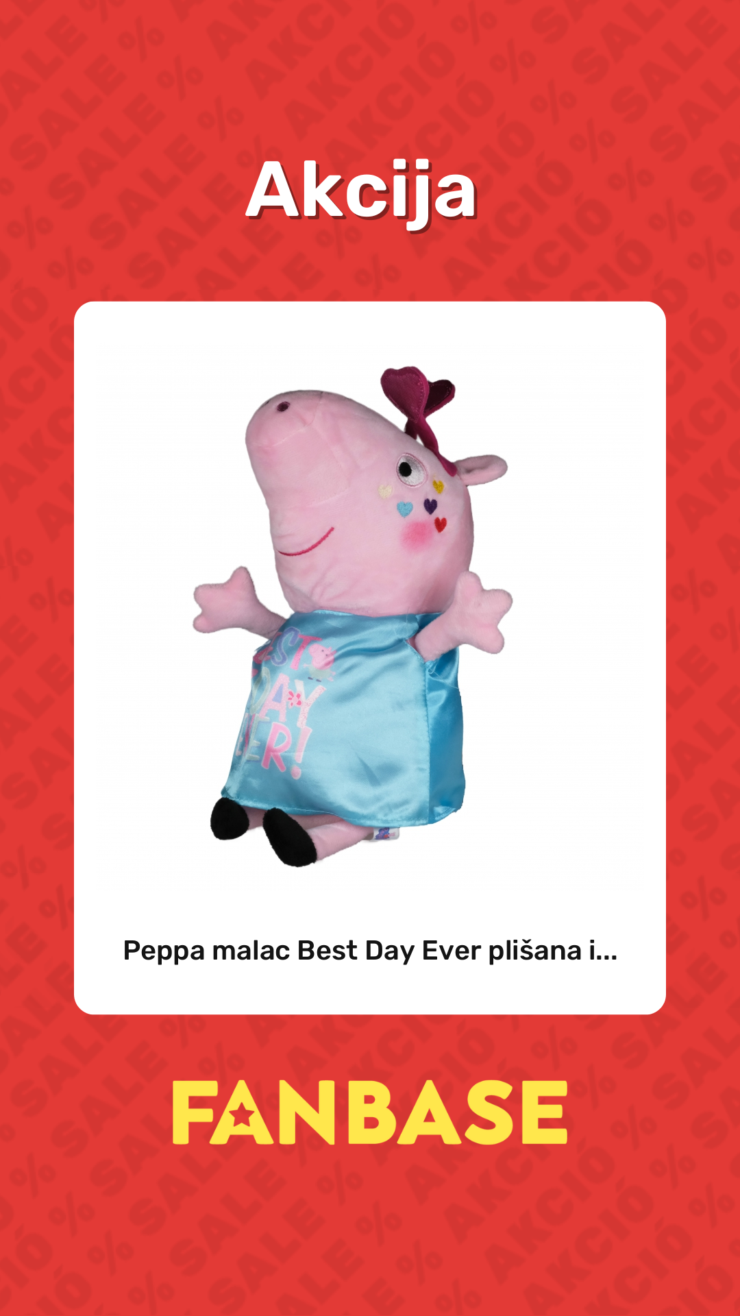 Akcija: Peppa malac Best Day Ever plišana i...