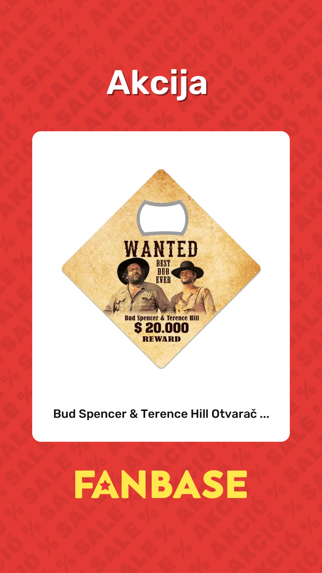 Akcija: Bud Spencer & Terence Hill Otvarač ...