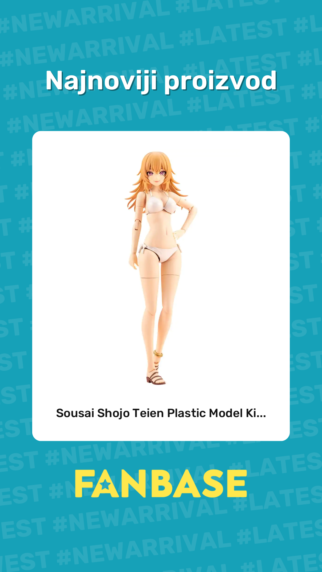 Najnoviji proizvod: Sousai Shojo Teien Plastic Model Ki...