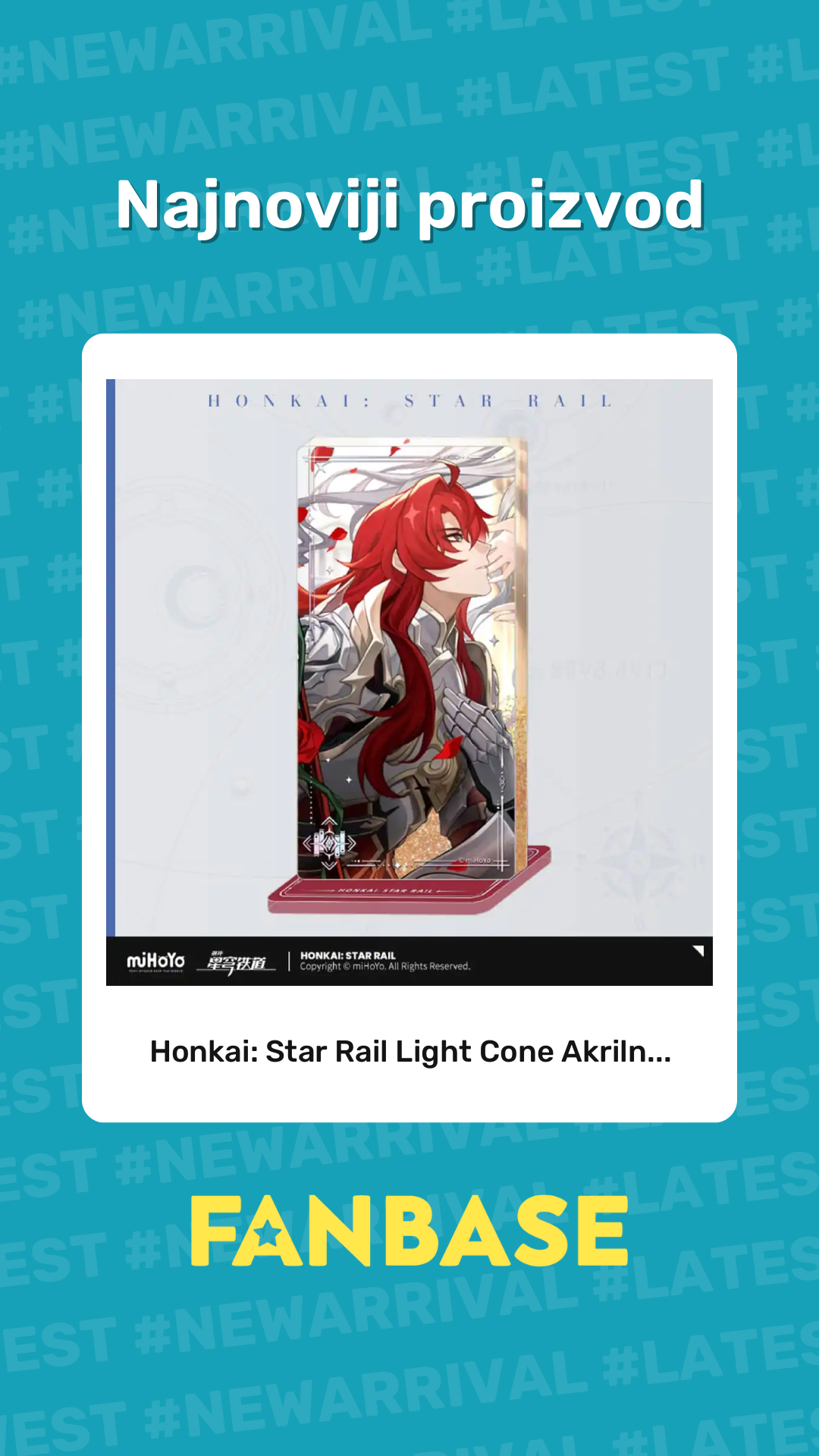 Najnoviji proizvod: Honkai: Star Rail Light Cone Akriln...