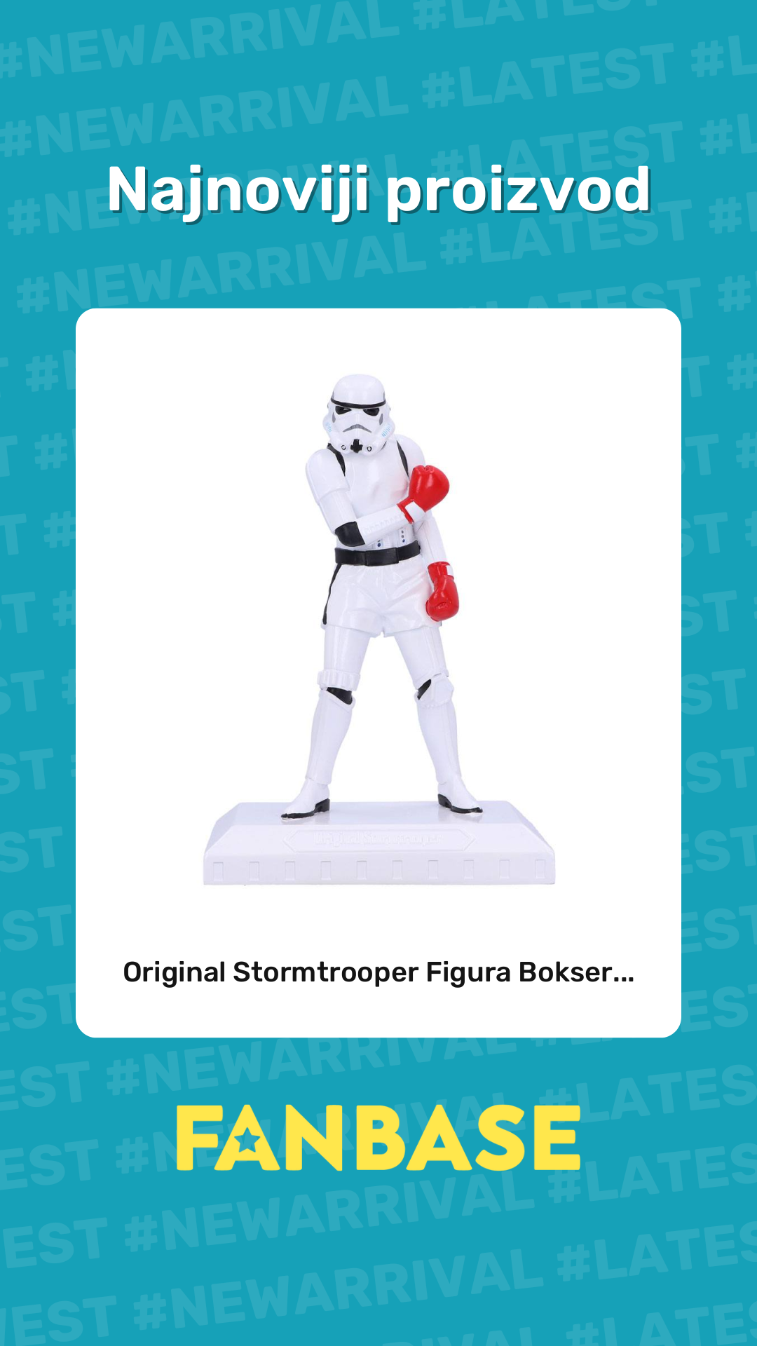 Najnoviji proizvod: Original Stormtrooper Figura Bokser...