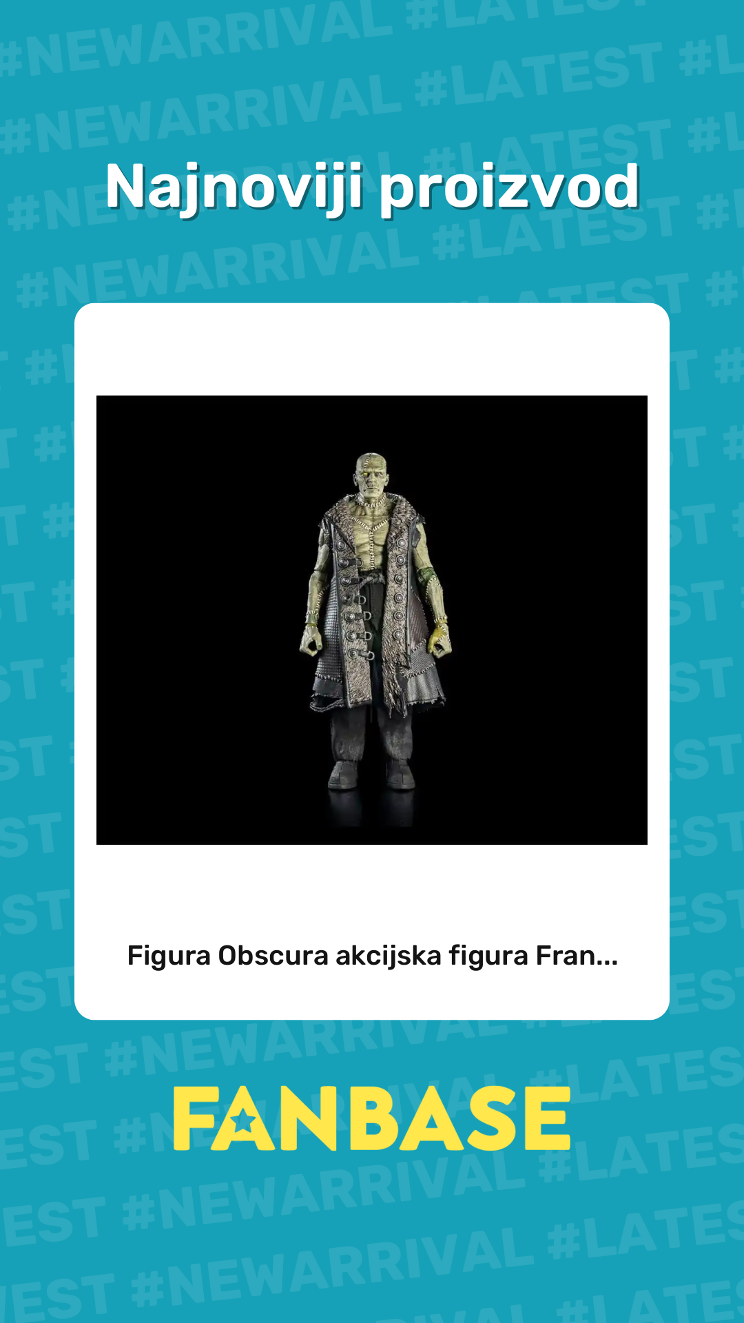 Najnoviji proizvod: Figura Obscura akcijska figura Fran...