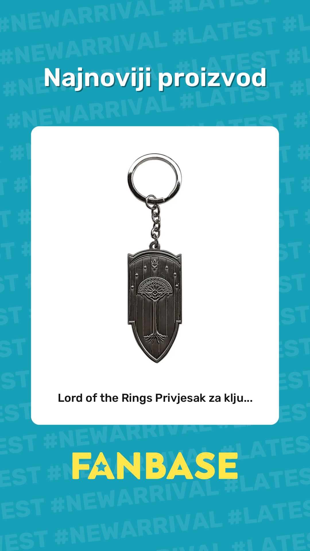 Najnoviji proizvod: Lord of the Rings Privjesak za klju...