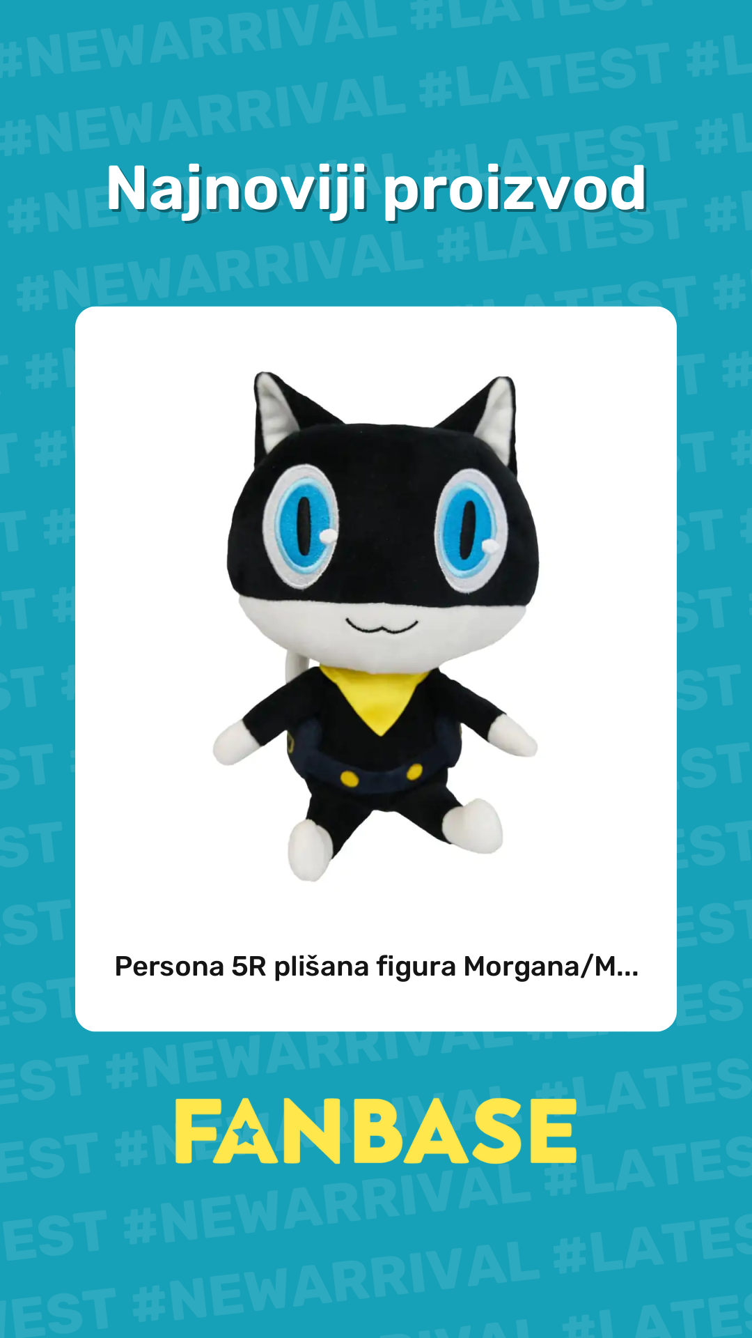 Najnoviji proizvod: Persona 5R plišana figura Morgana/M...