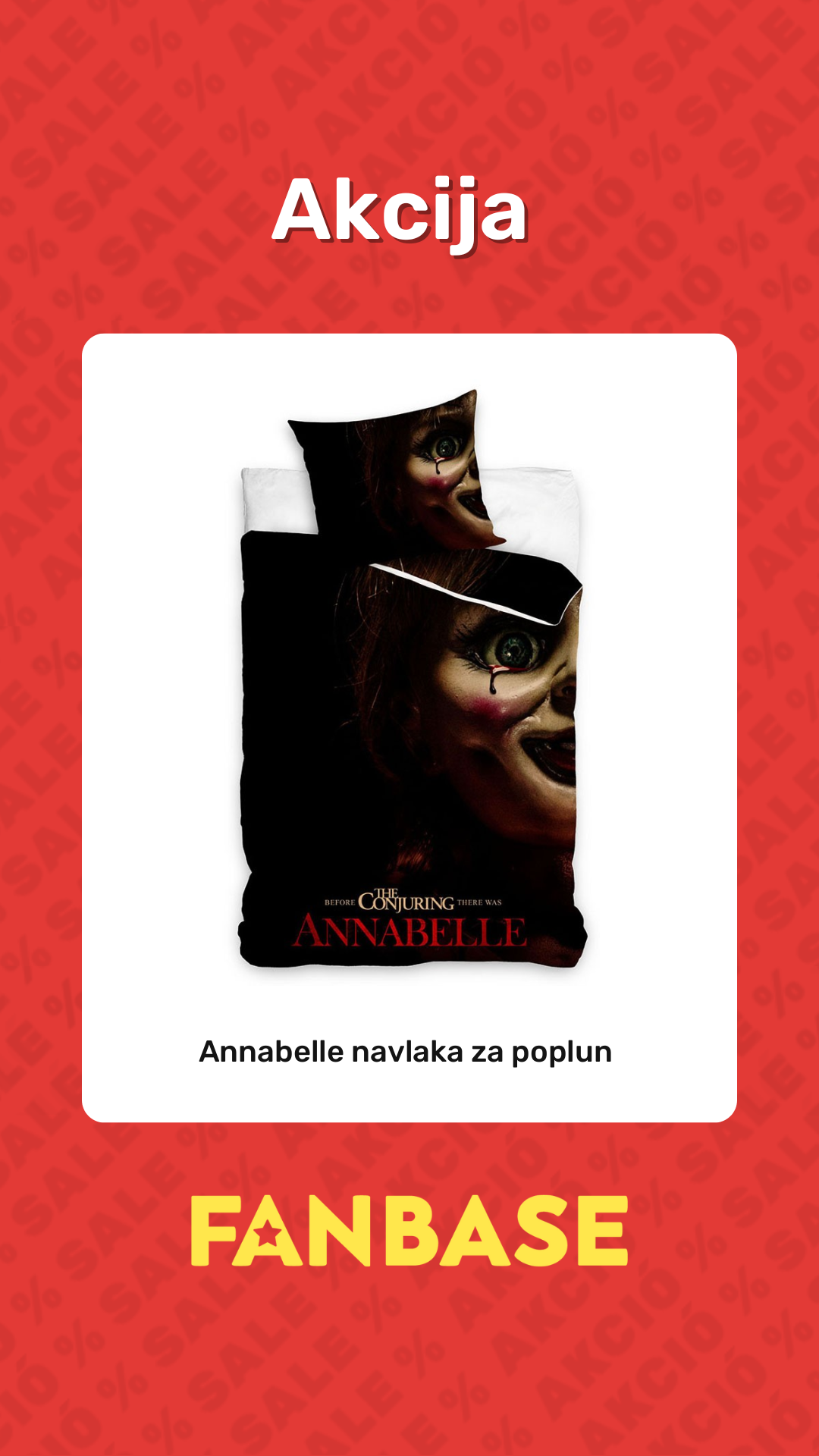 Akcija: Annabelle navlaka za poplun 