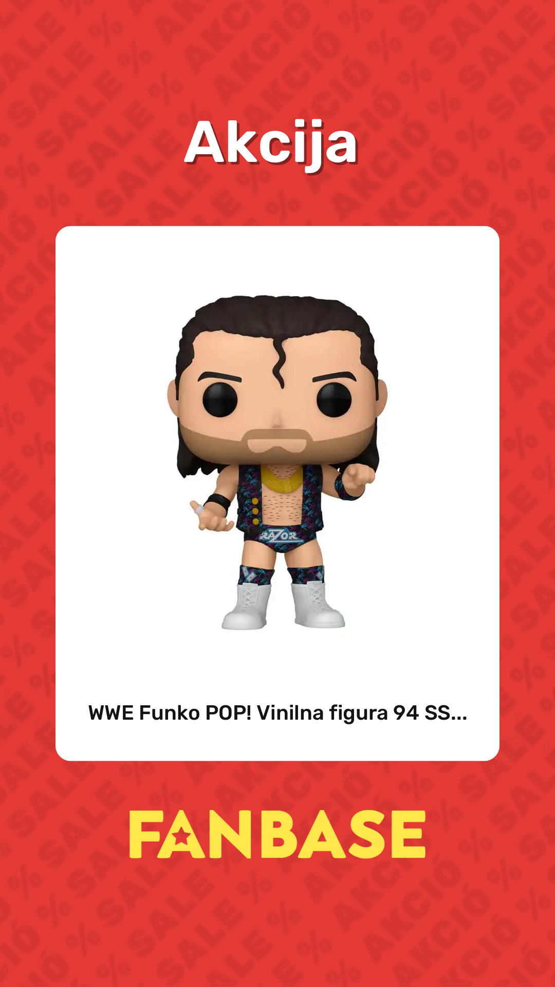 Akcija: WWE Funko POP! Vinilna figura 94 SS...