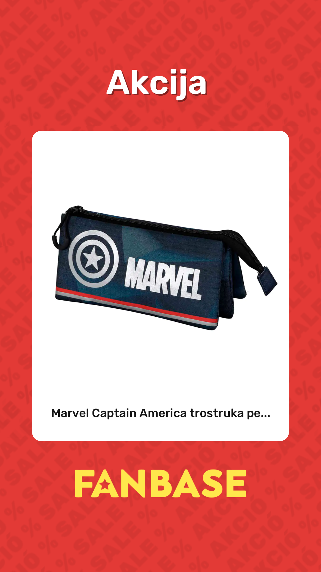 Akcija: Marvel Captain America trostruka pe...