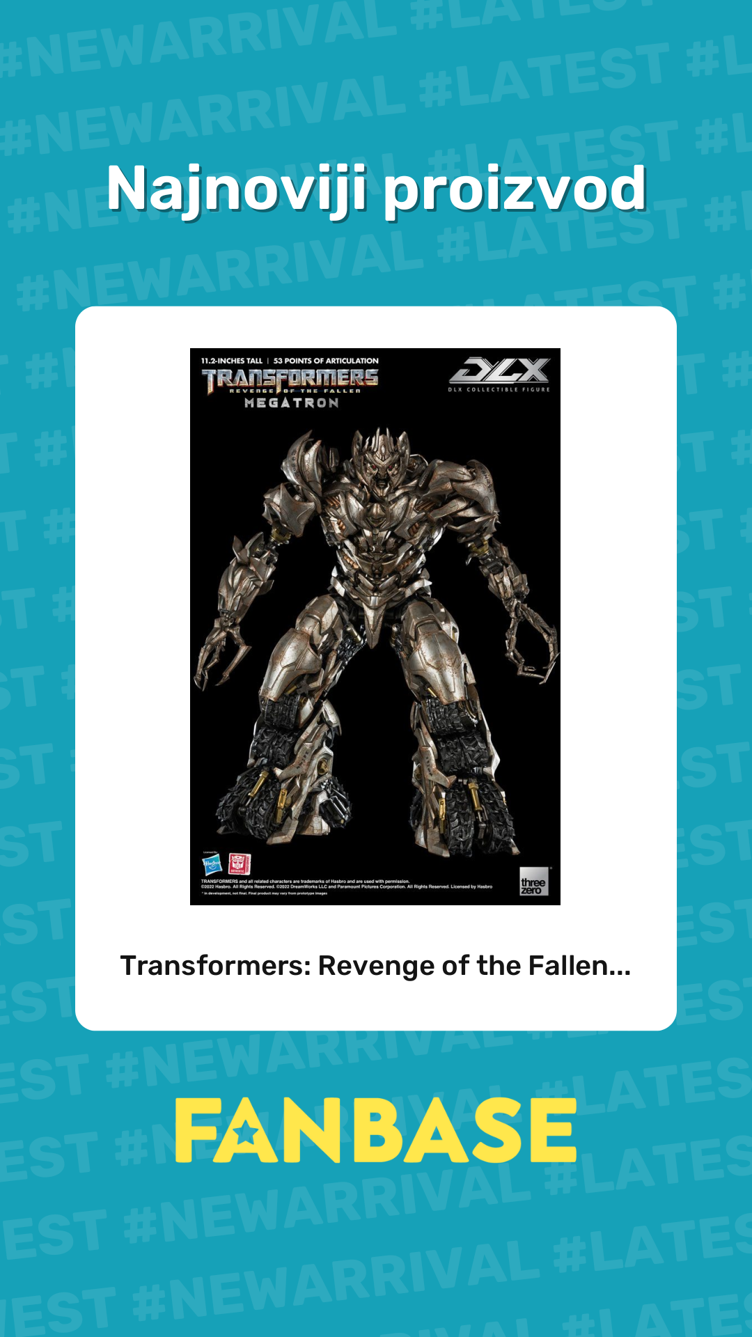 Najnoviji proizvod: Transformers: Revenge of the Fallen...