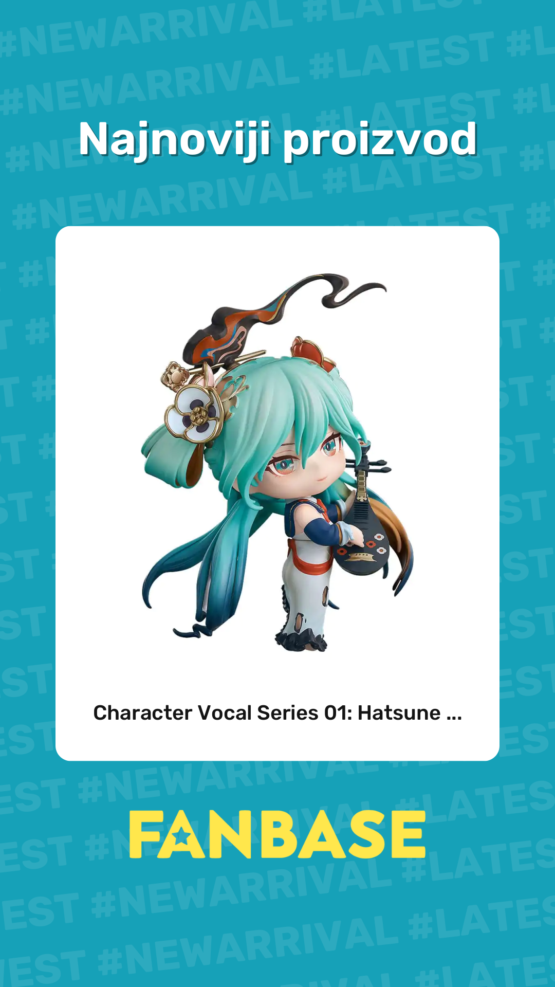 Najnoviji proizvod: Character Vocal Series 01: Hatsune ...