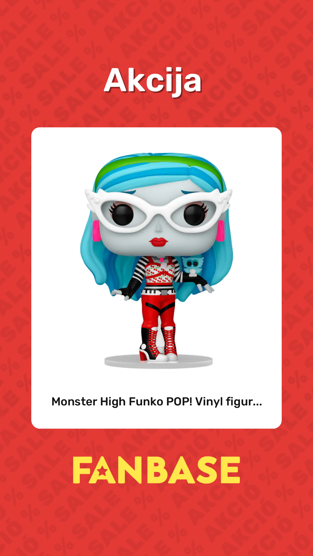 Akcija: Monster High Funko POP! Vinyl figur...