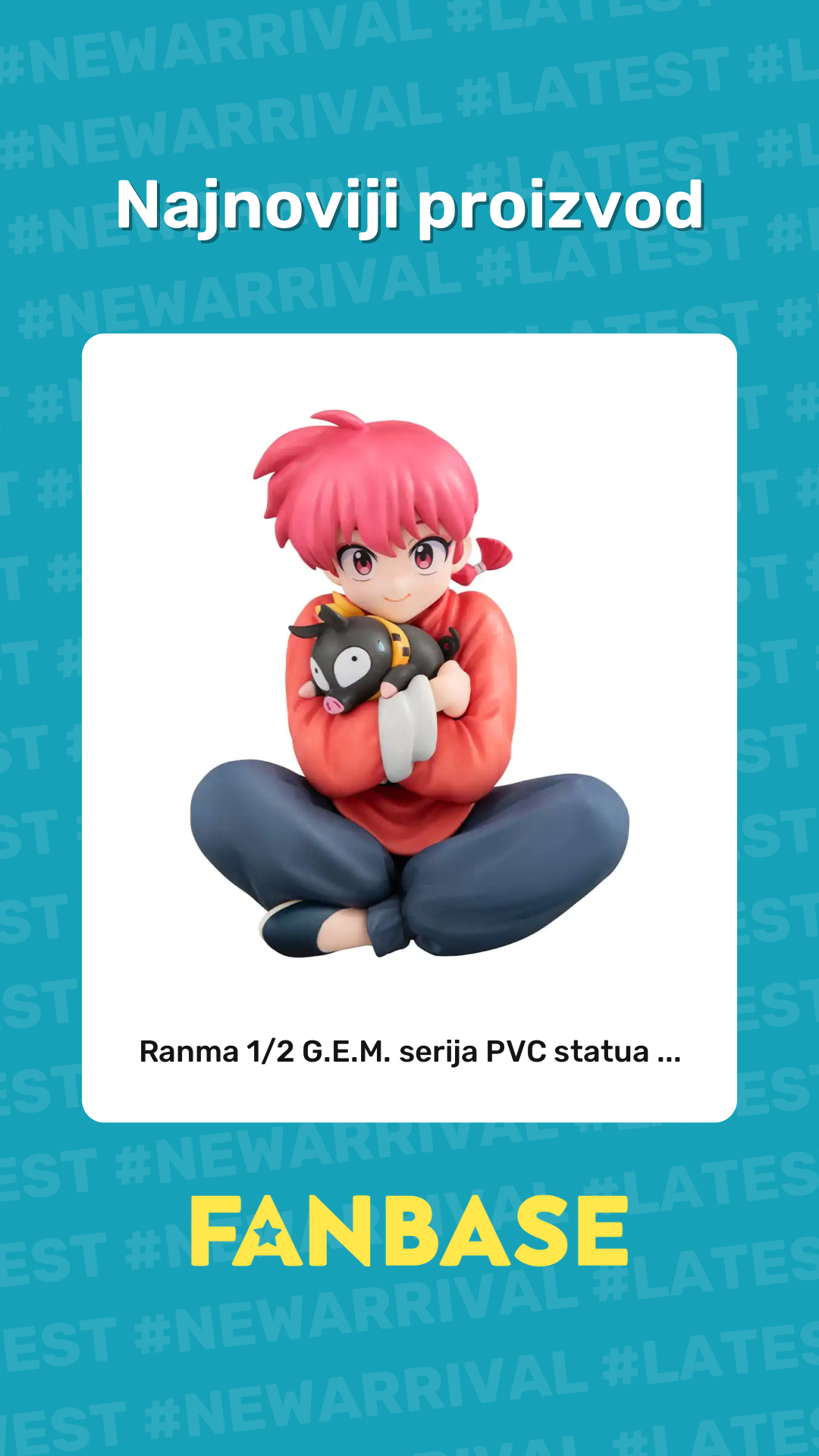 Najnoviji proizvod: Ranma 1/2 G.E.M. serija PVC statua ...