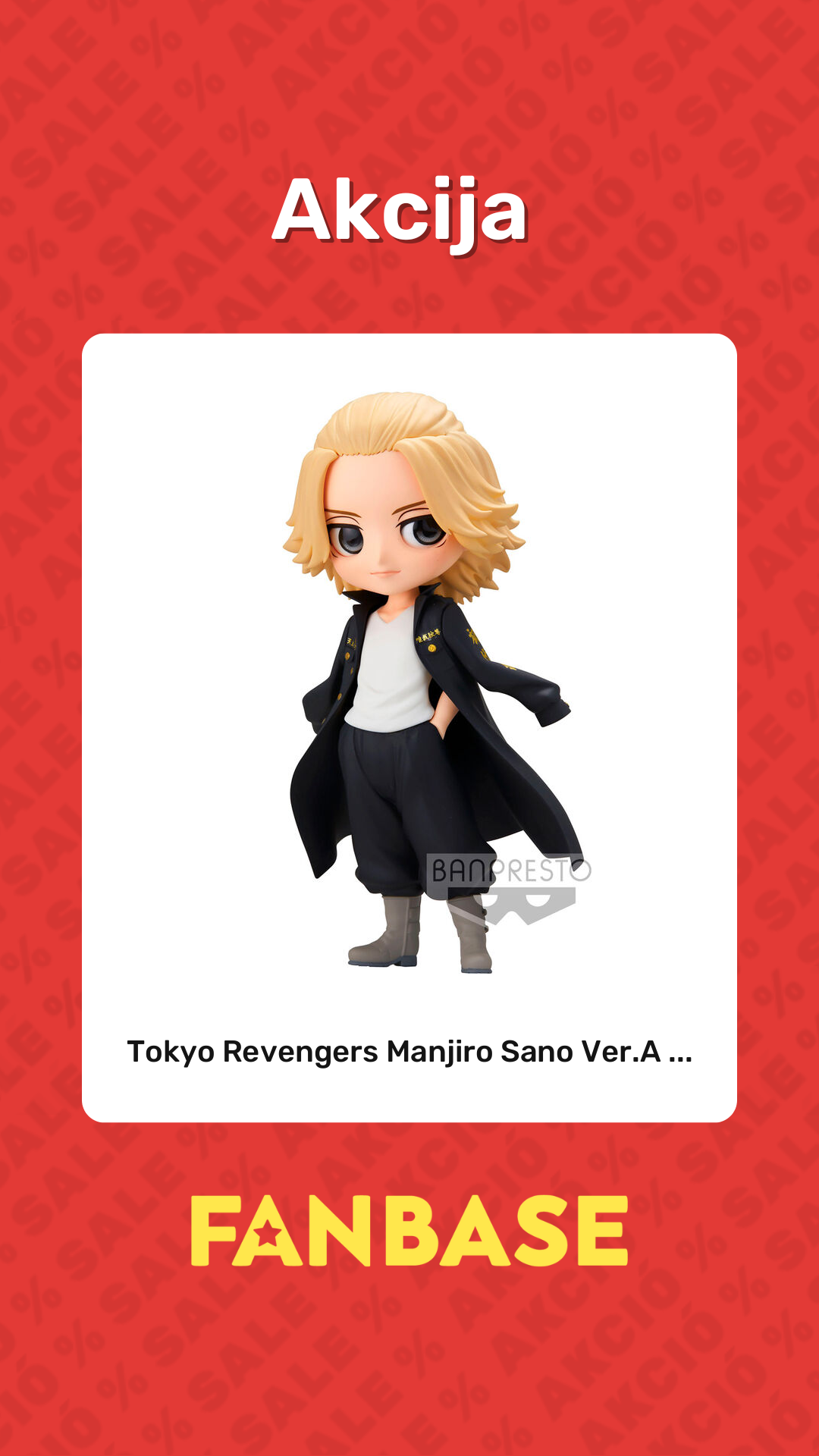 Akcija: Tokyo Revengers Manjiro Sano Ver.A ...