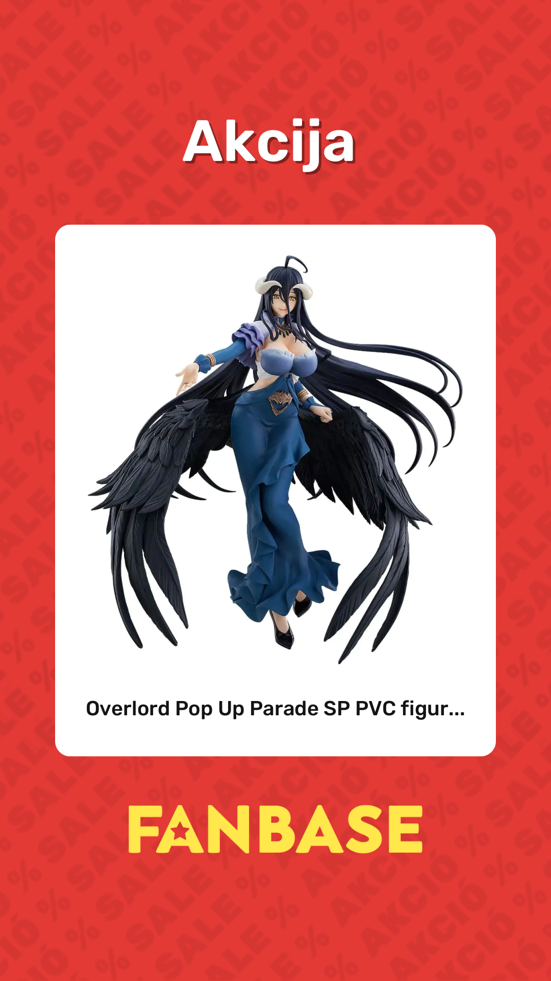 Akcija: Overlord Pop Up Parade SP PVC figur...