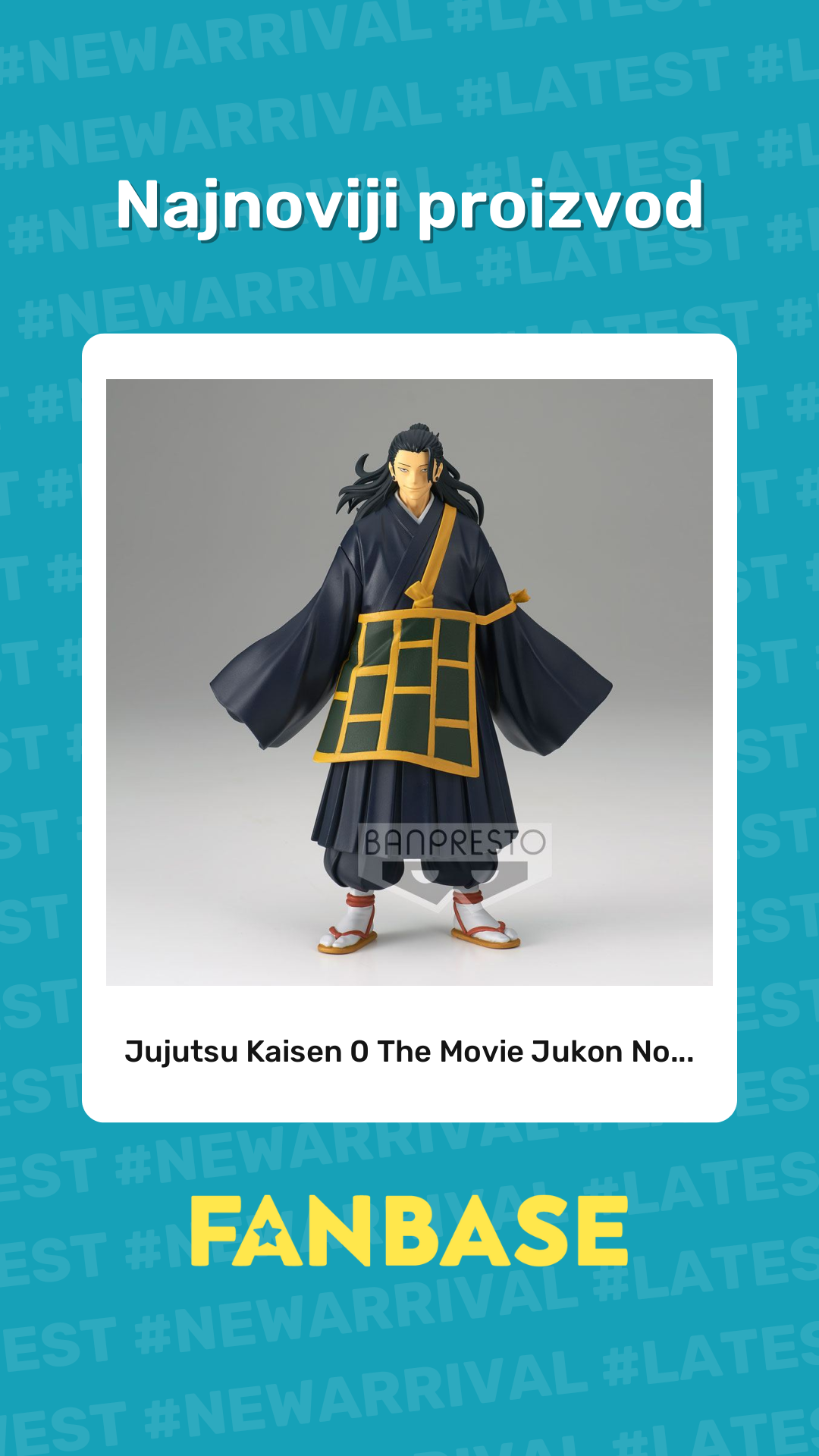 Najnoviji proizvod: Jujutsu Kaisen 0 The Movie Jukon No...