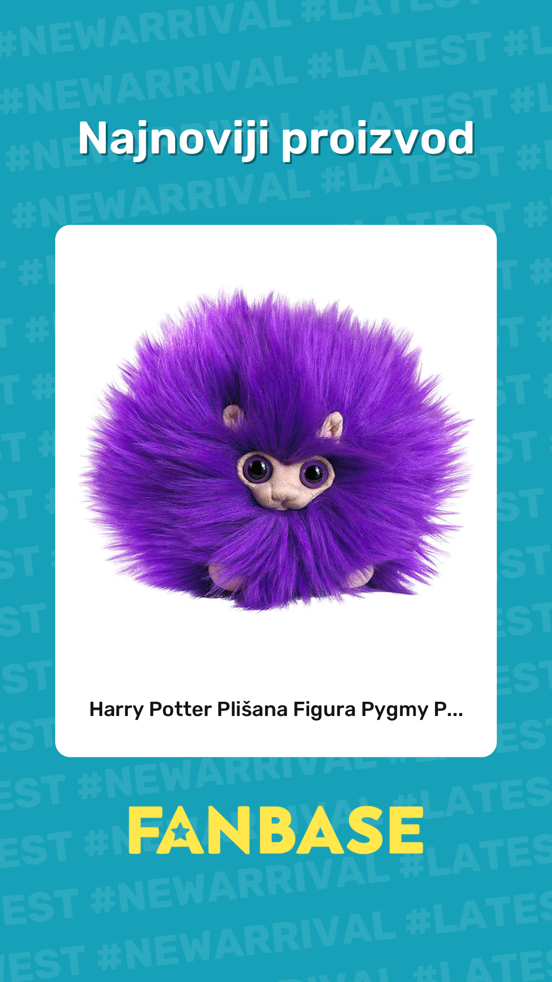 Najnoviji proizvod: Harry Potter Plišana Figura Pygmy P...