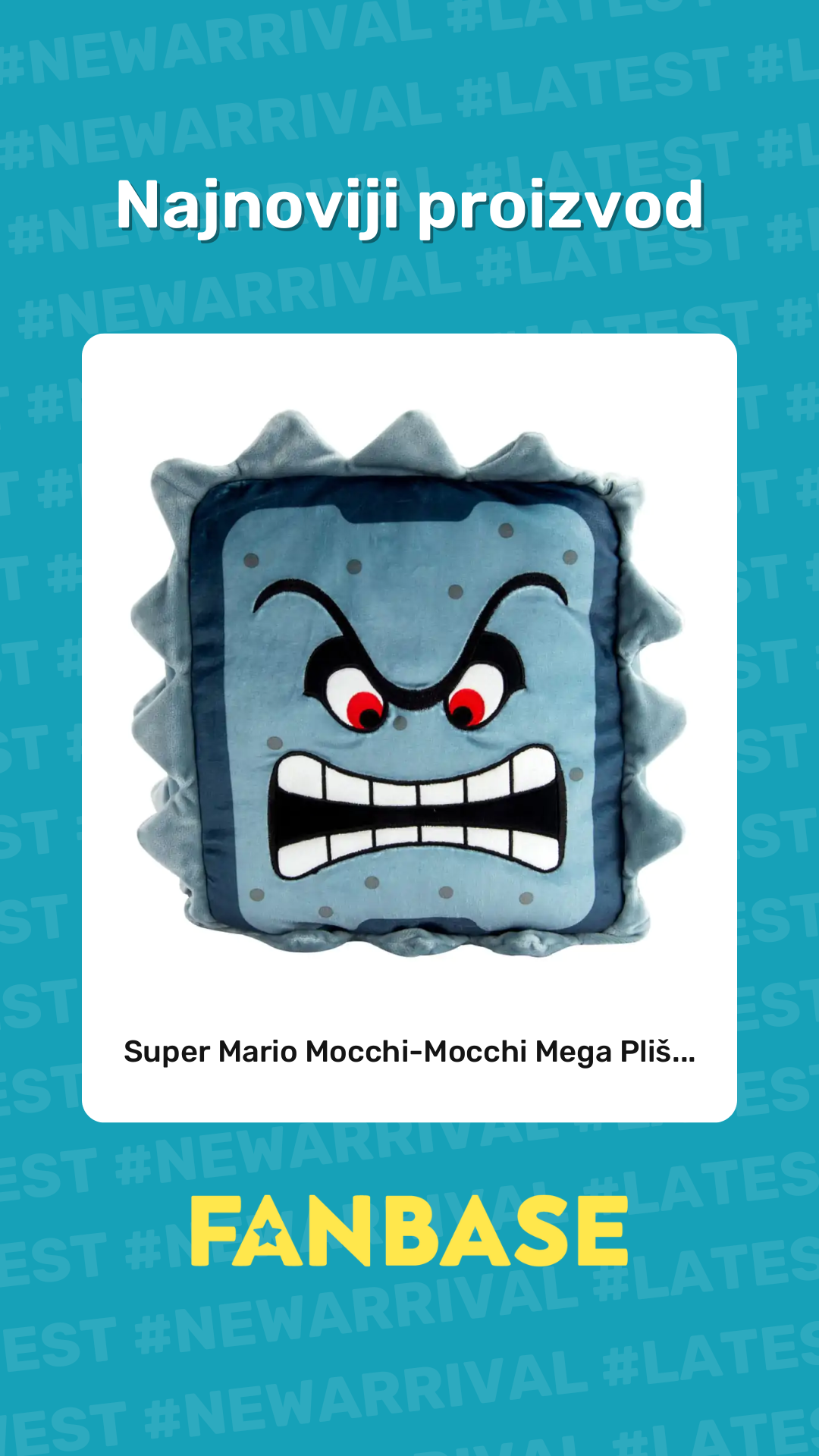 Najnoviji proizvod: Super Mario Mocchi-Mocchi Mega Pliš...