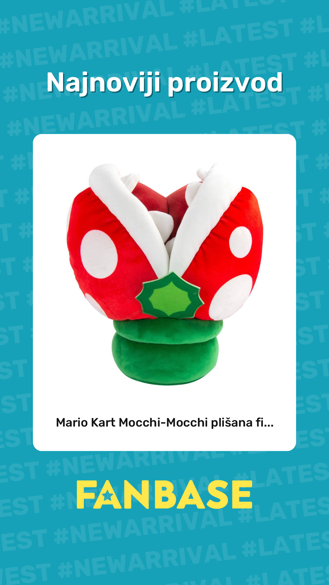Najnoviji proizvod: Mario Kart Mocchi-Mocchi plišana fi...