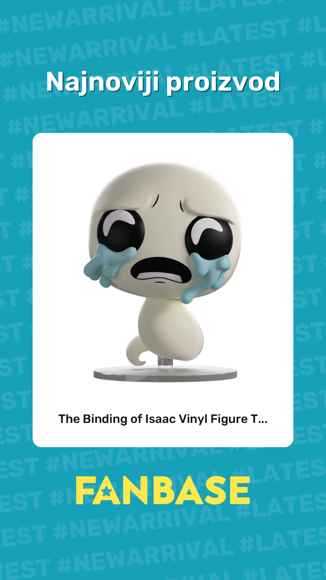 Najnoviji proizvod: The Binding of Isaac Vinyl Figure T...