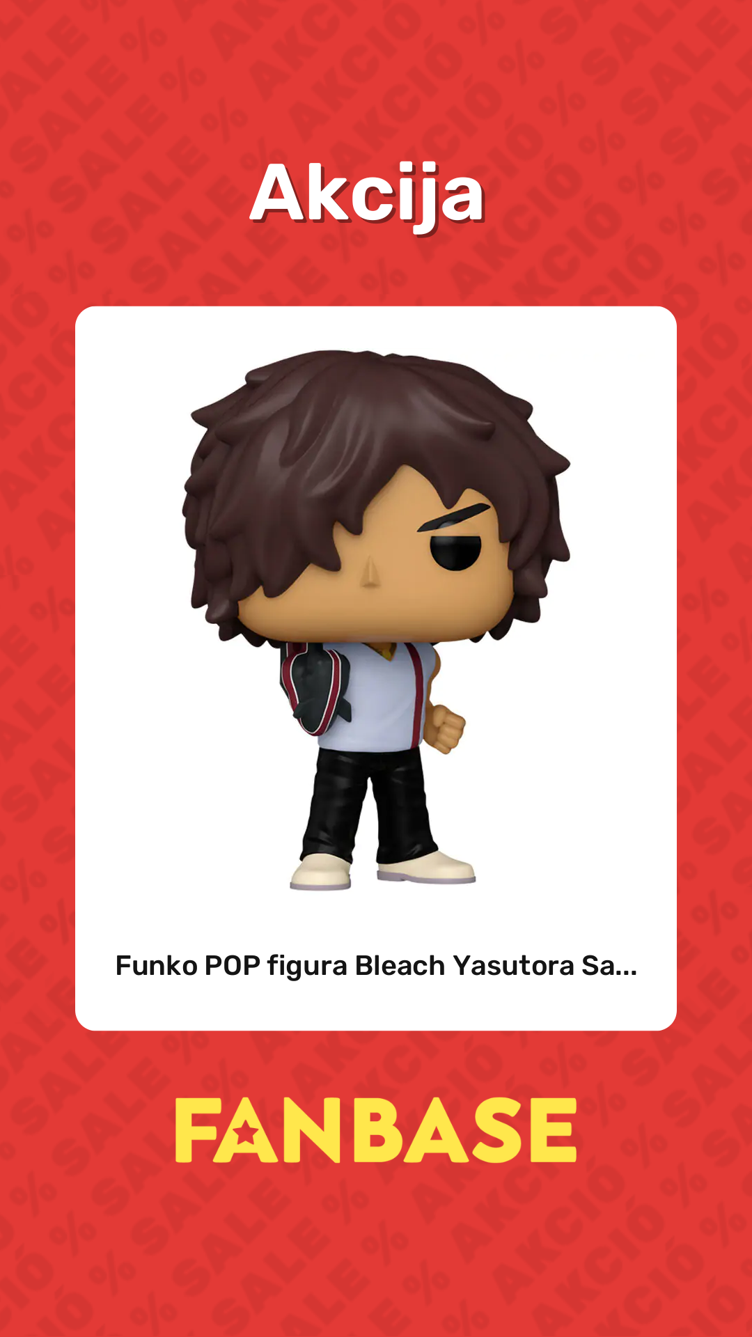 Akcija: Funko POP figura Bleach Yasutora Sa...