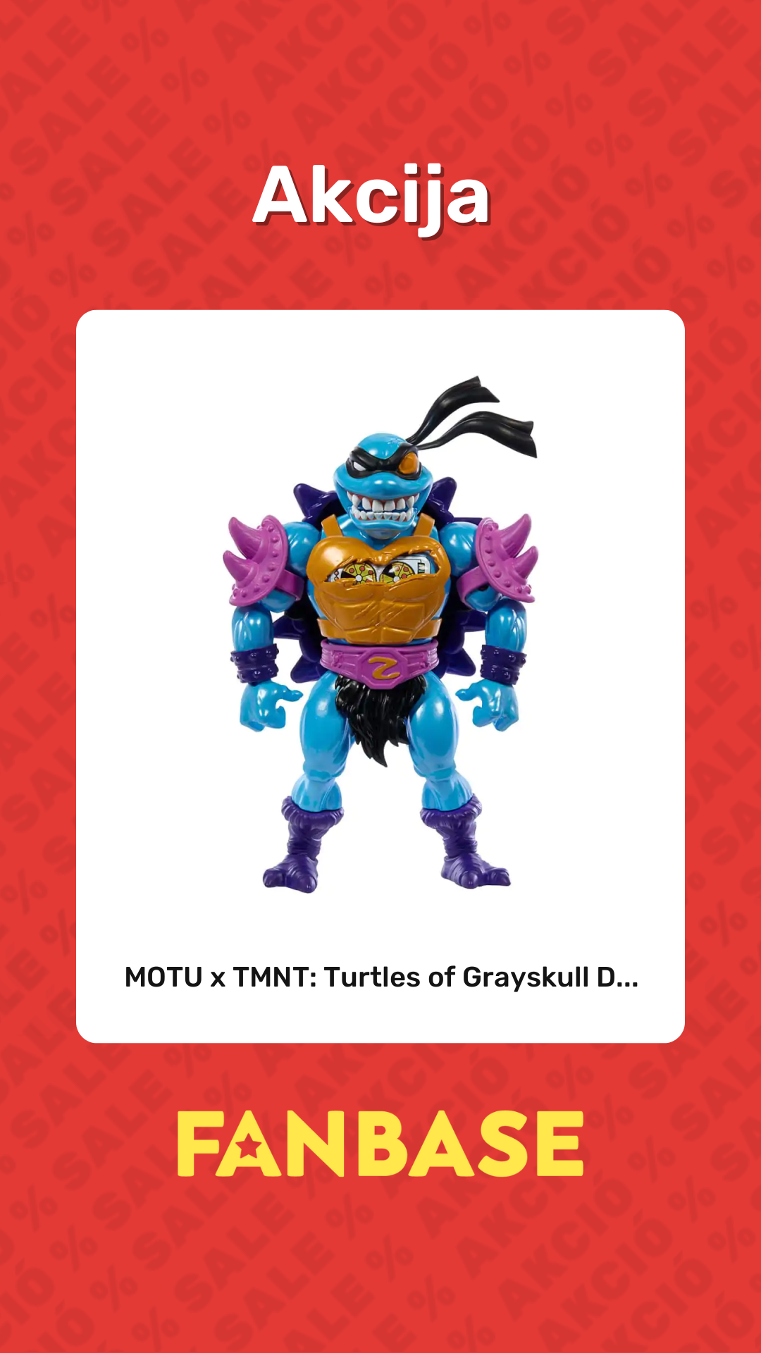 Akcija: MOTU x TMNT: Turtles of Grayskull D...