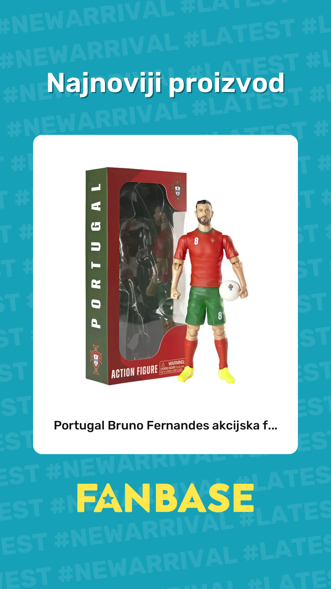 Najnoviji proizvod: Portugal Bruno Fernandes akcijska f...