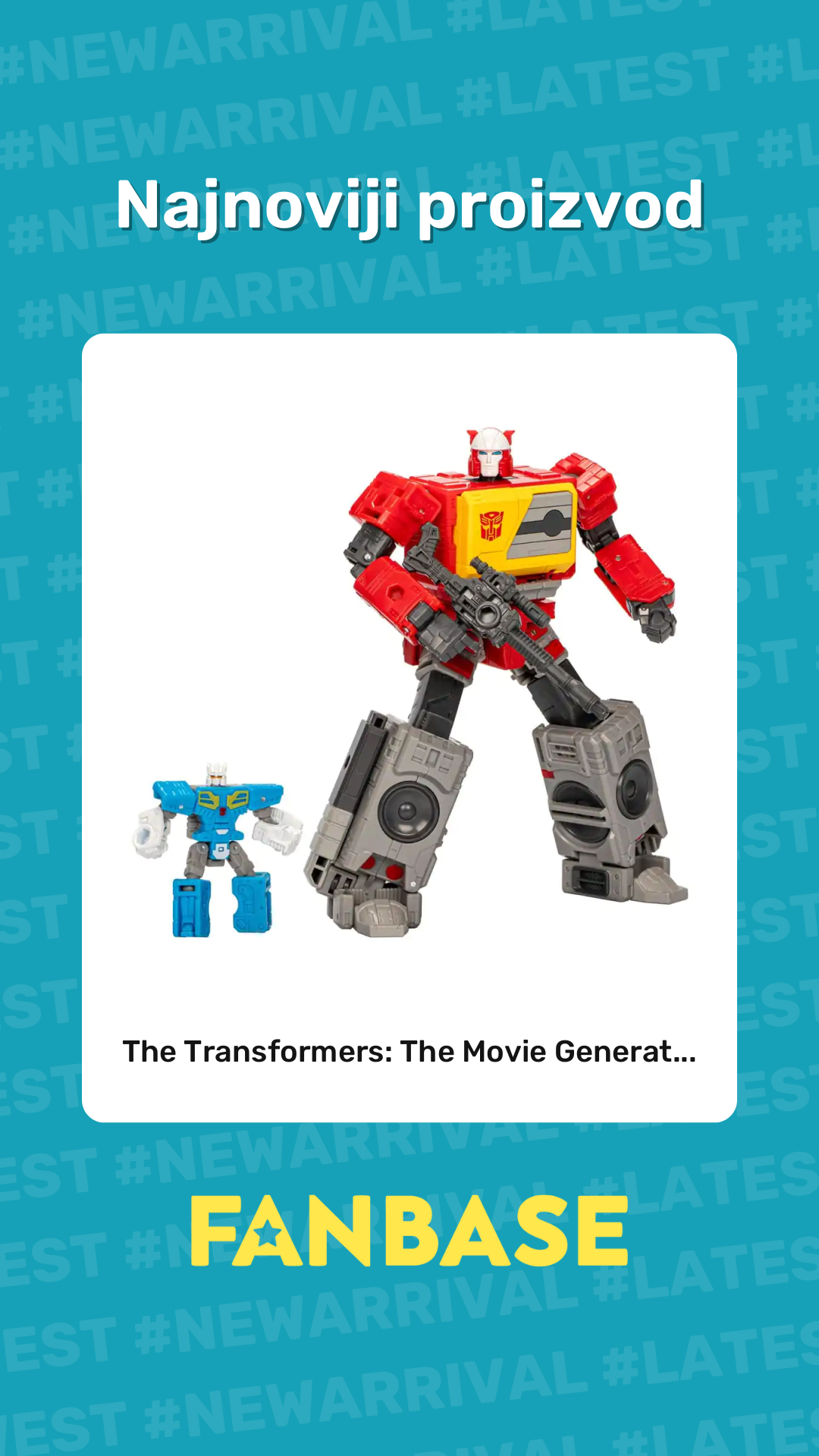 Najnoviji proizvod: The Transformers: The Movie Generat...