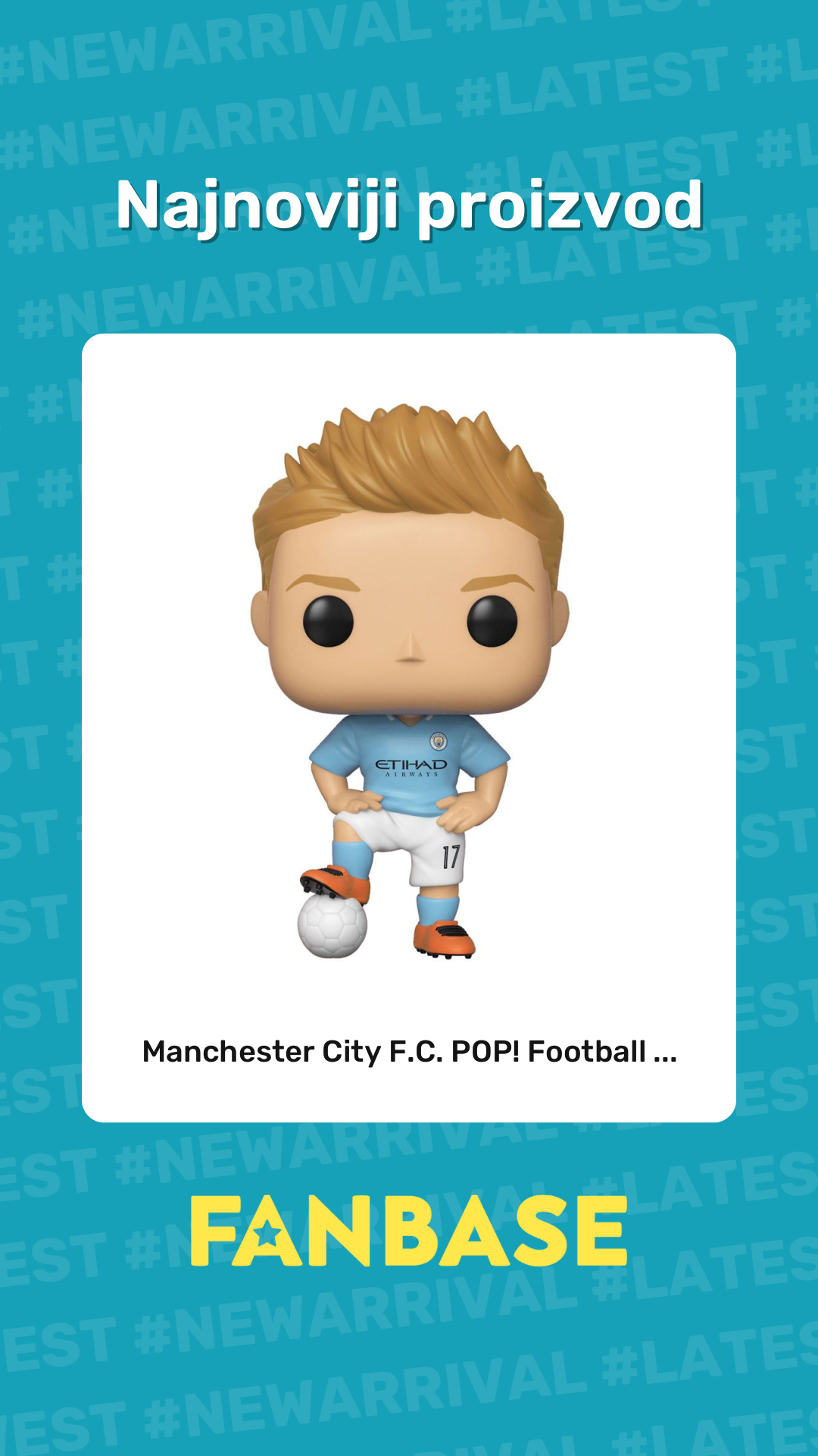 Najnoviji proizvod: Manchester City F.C. POP! Football ...