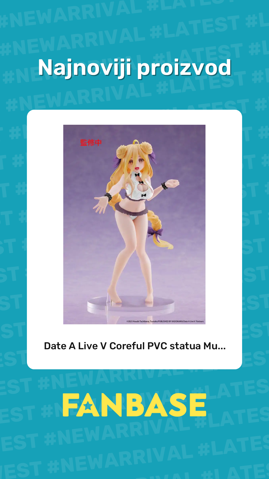 Najnoviji proizvod: Date A Live V Coreful PVC statua Mu...
